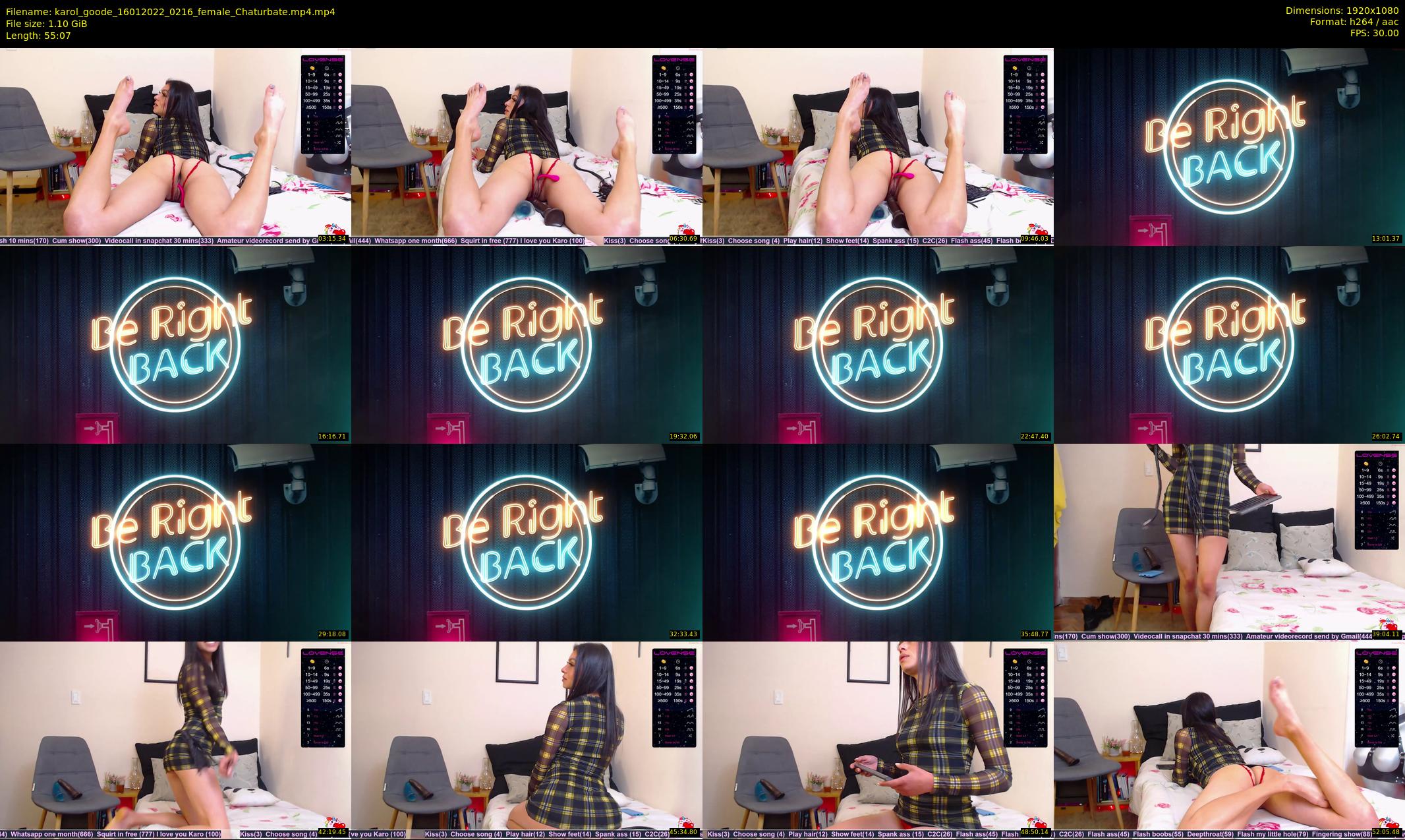 karol_goode — 56 minute Chaturbate female cam show recording, 1080p, Jan 16, 2022