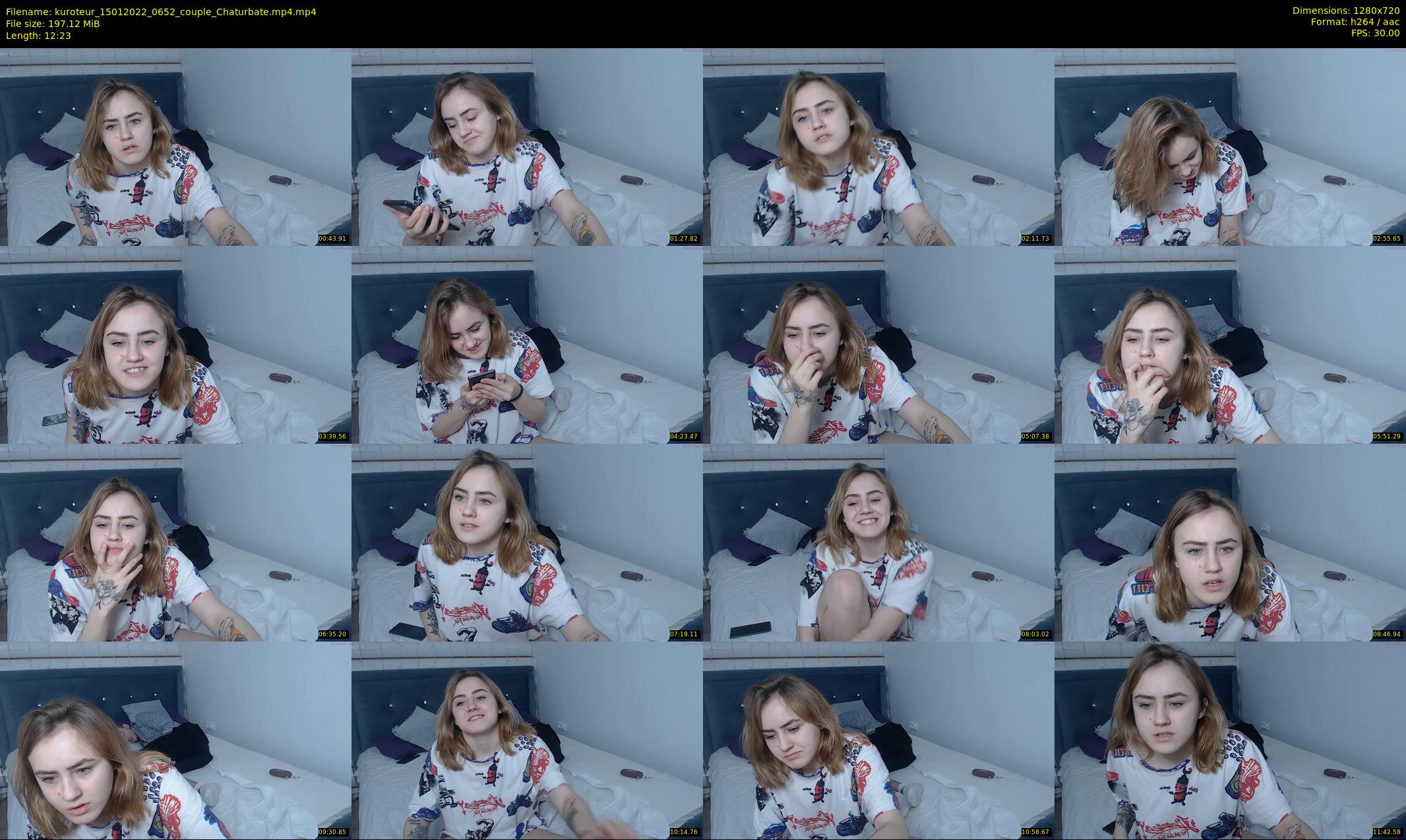 kuroteur — 13 minute Chaturbate couple cam show recording, 720p, Jan 15, 2022
