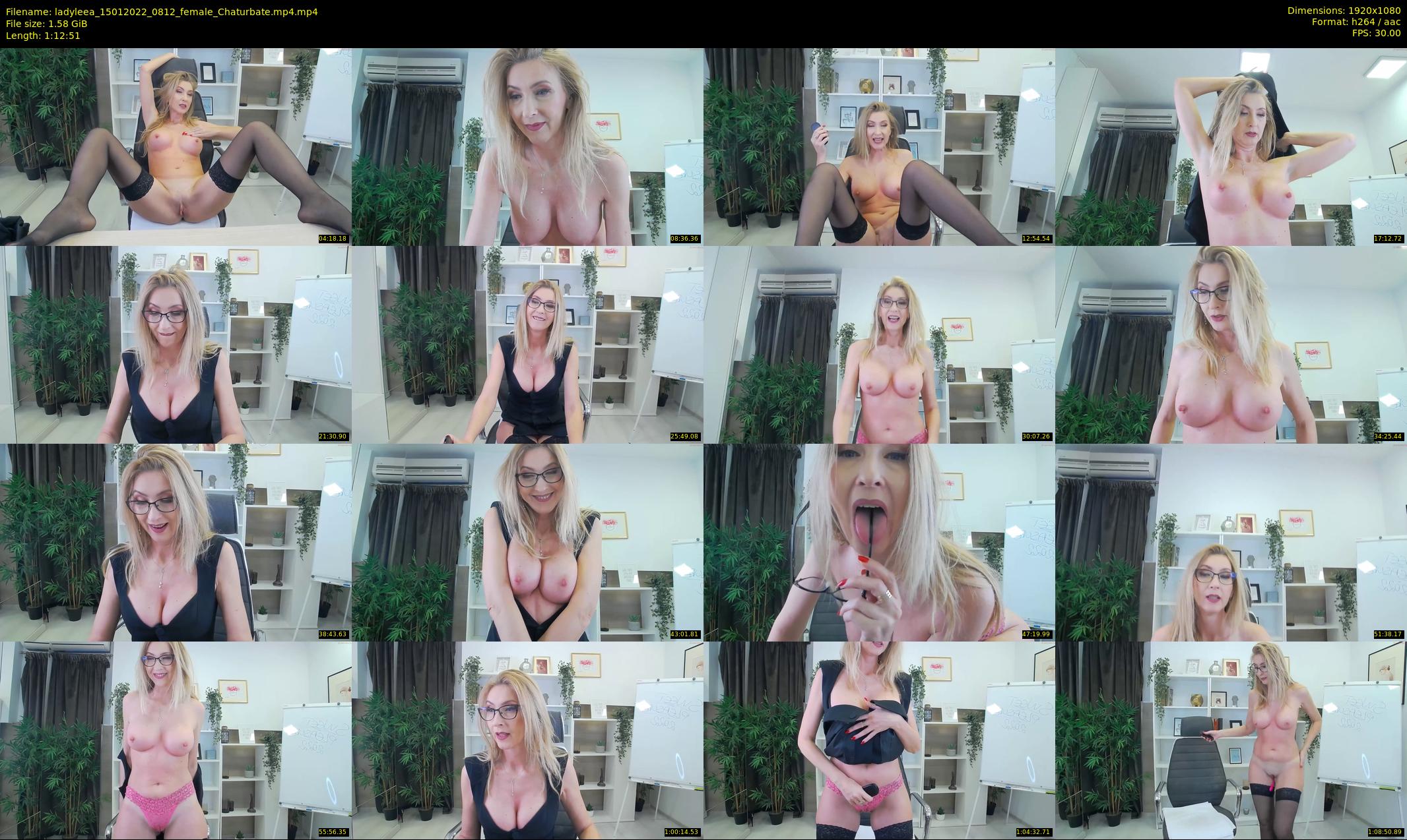 ladyleea — 73 minute Chaturbate female cam show recording, 1080p, Jan 15, 2022