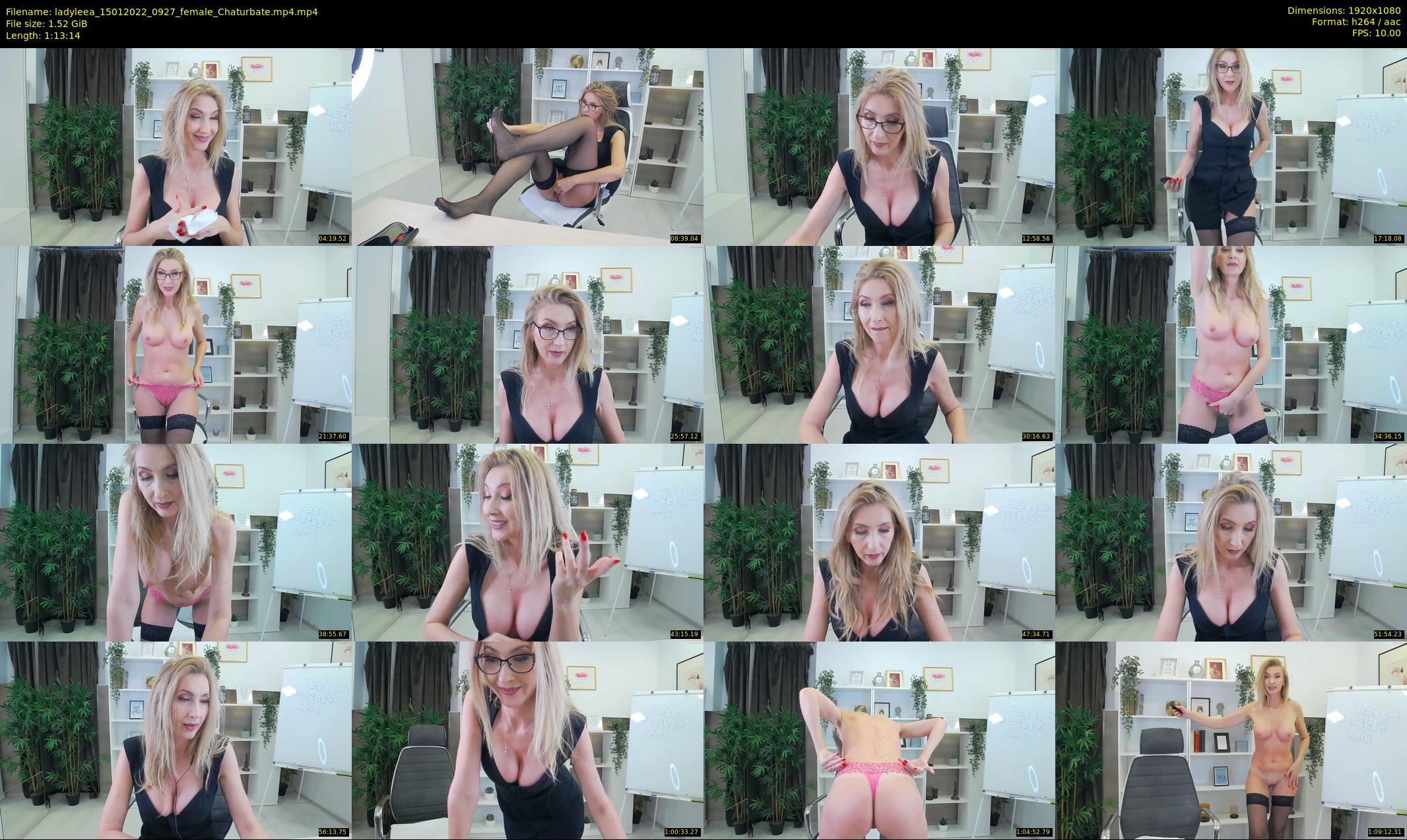 ladyleea — 74 minute Chaturbate female cam show recording, 1080p, Jan 15, 2022