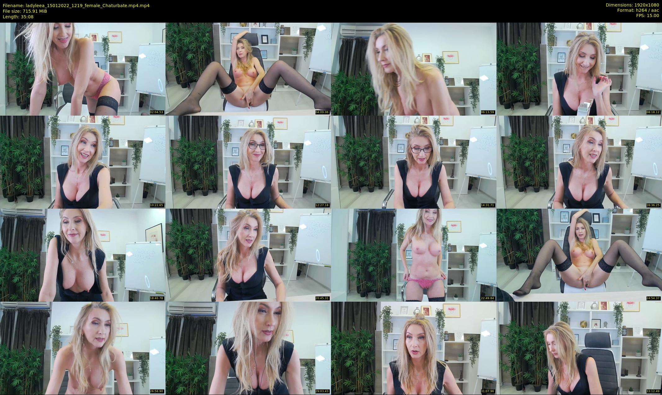 ladyleea — 36 minute Chaturbate female cam show recording, 1080p, Jan 15, 2022