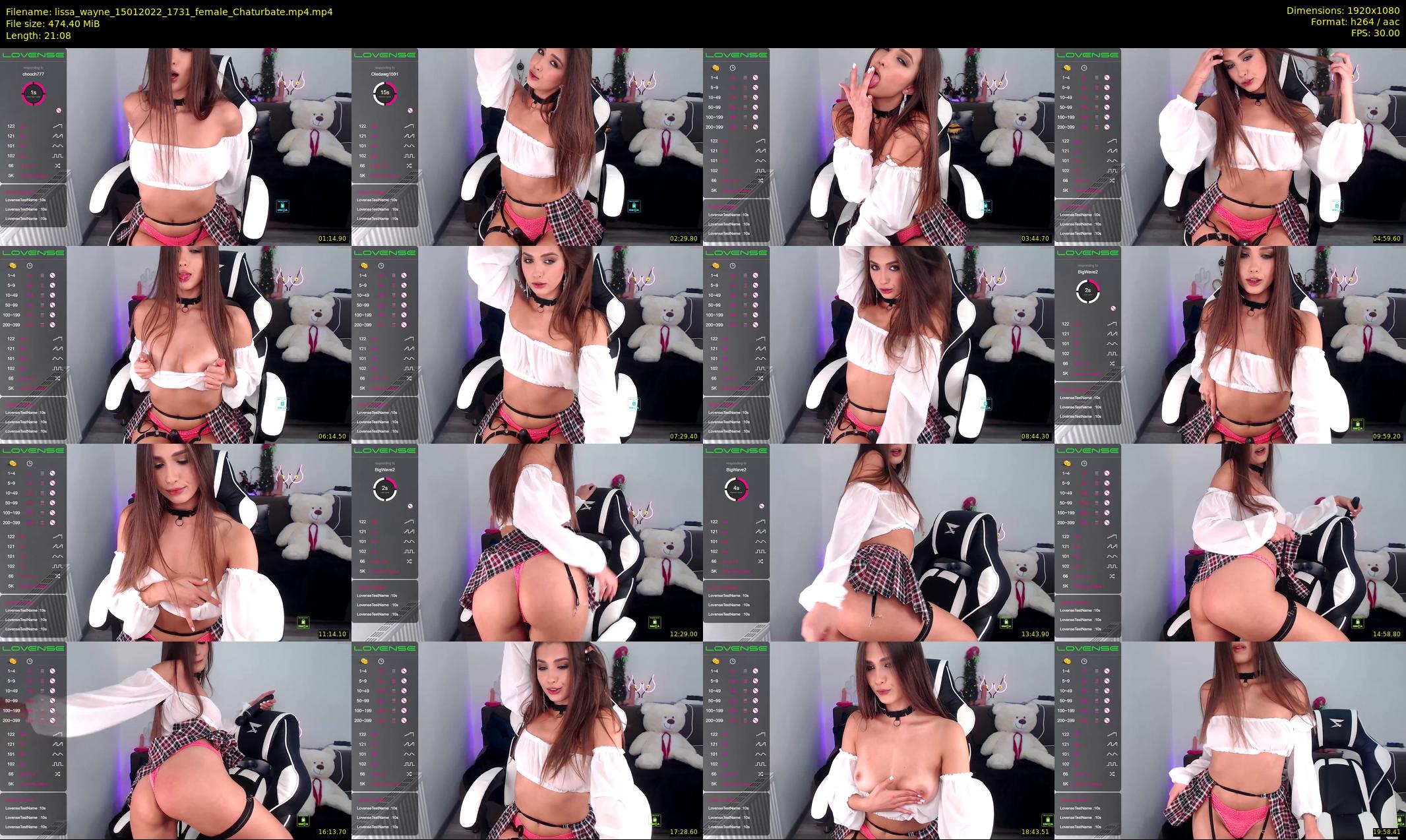 lissa_wayne — 22 minute Chaturbate female cam show recording, 1080p, Jan 15, 2022