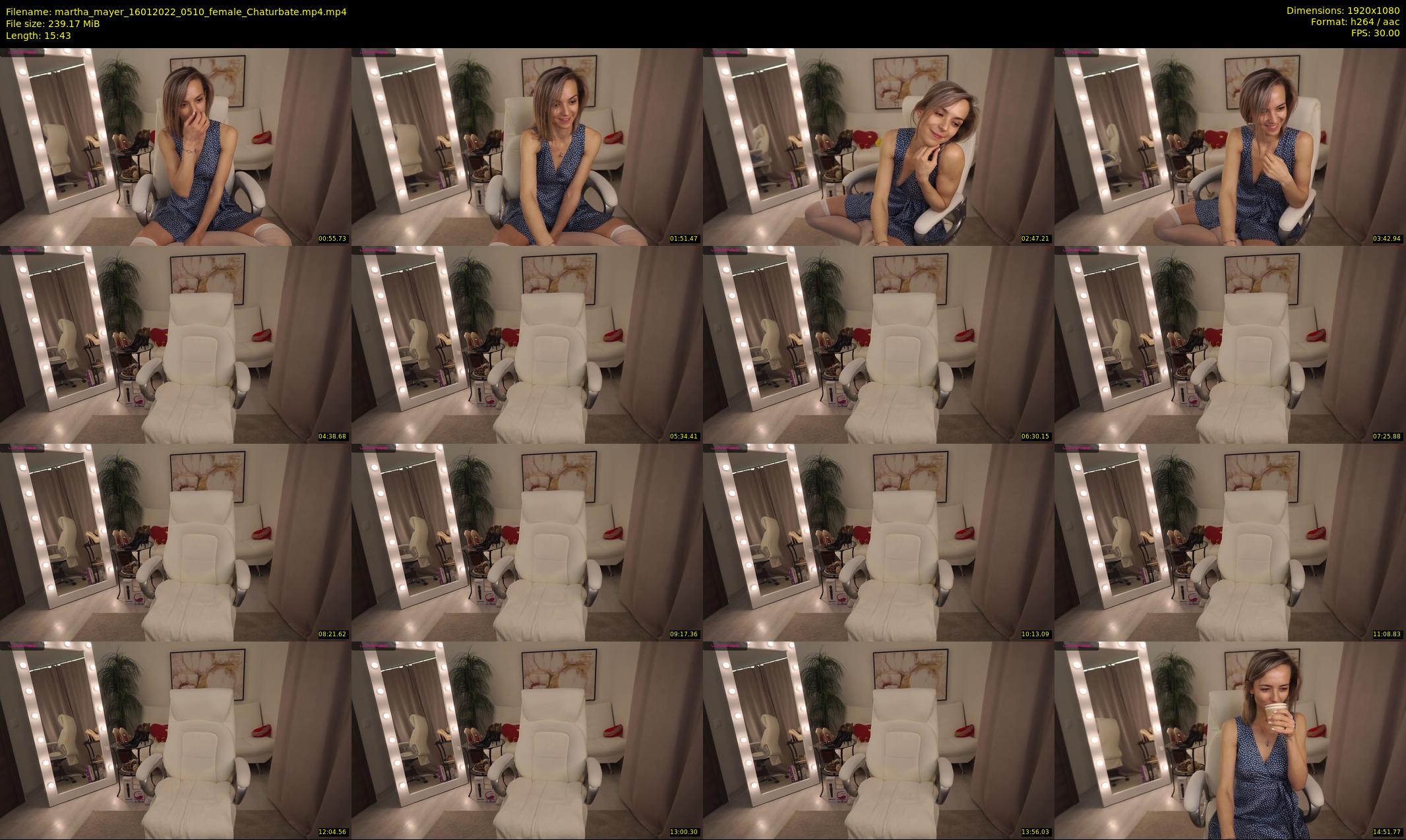 martha_mayer — 16 minute Chaturbate female cam show recording, 1080p, Jan 16, 2022