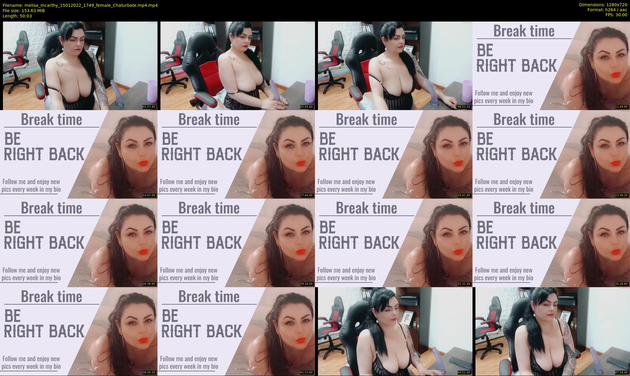melisa_mcarthy — 51 minute Chaturbate couple cam show recording, 720p, Jan 15, 2022