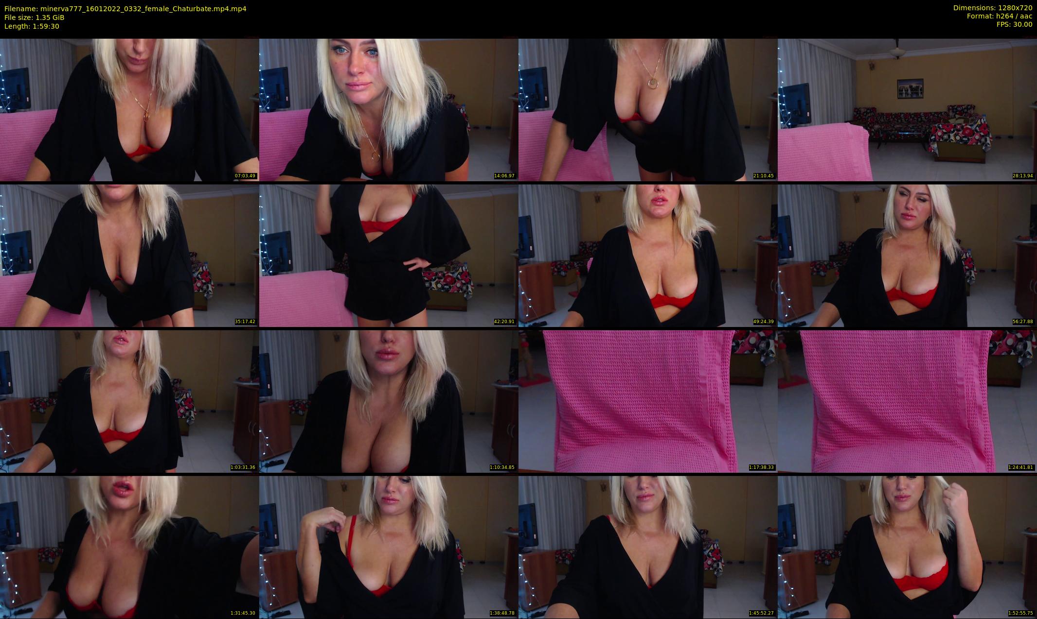 minerva777 — 120 minute Chaturbate female cam show recording, 720p, Jan 16, 2022