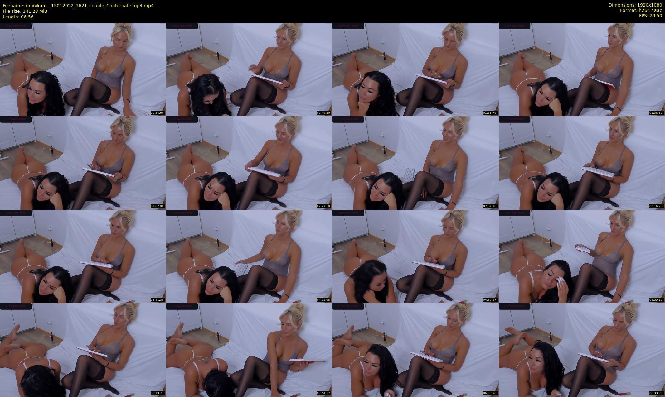 monikate_ — 7 minute Chaturbate couple cam show recording, 1080p, Jan 15, 2022