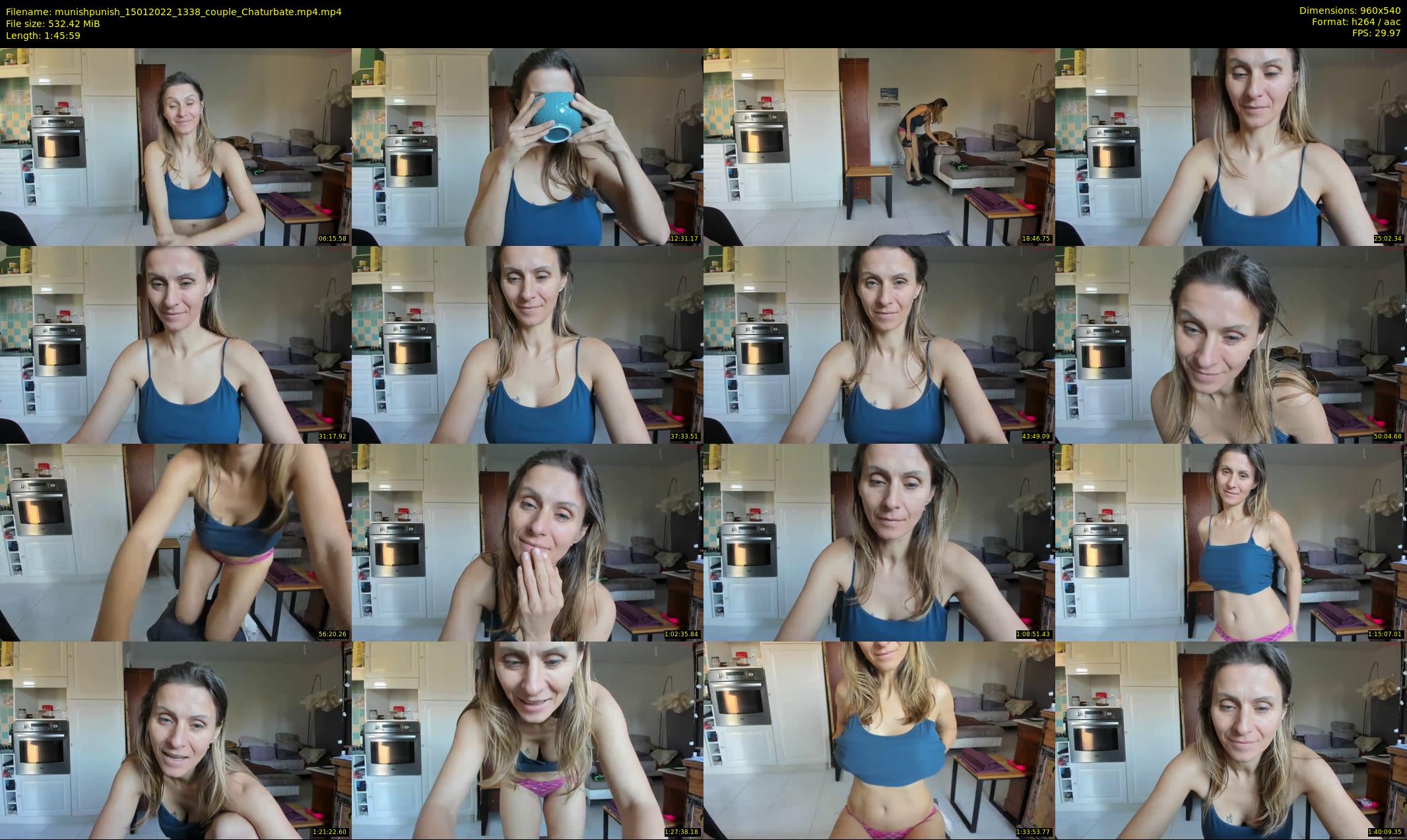 munishpunish — 106 minute Chaturbate couple cam show recording, 480p, Jan 15, 2022