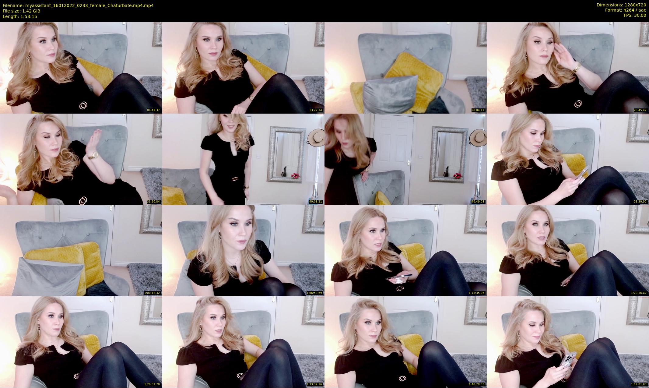 myassistant — 114 minute Chaturbate female cam show recording, 720p, Jan 16, 2022