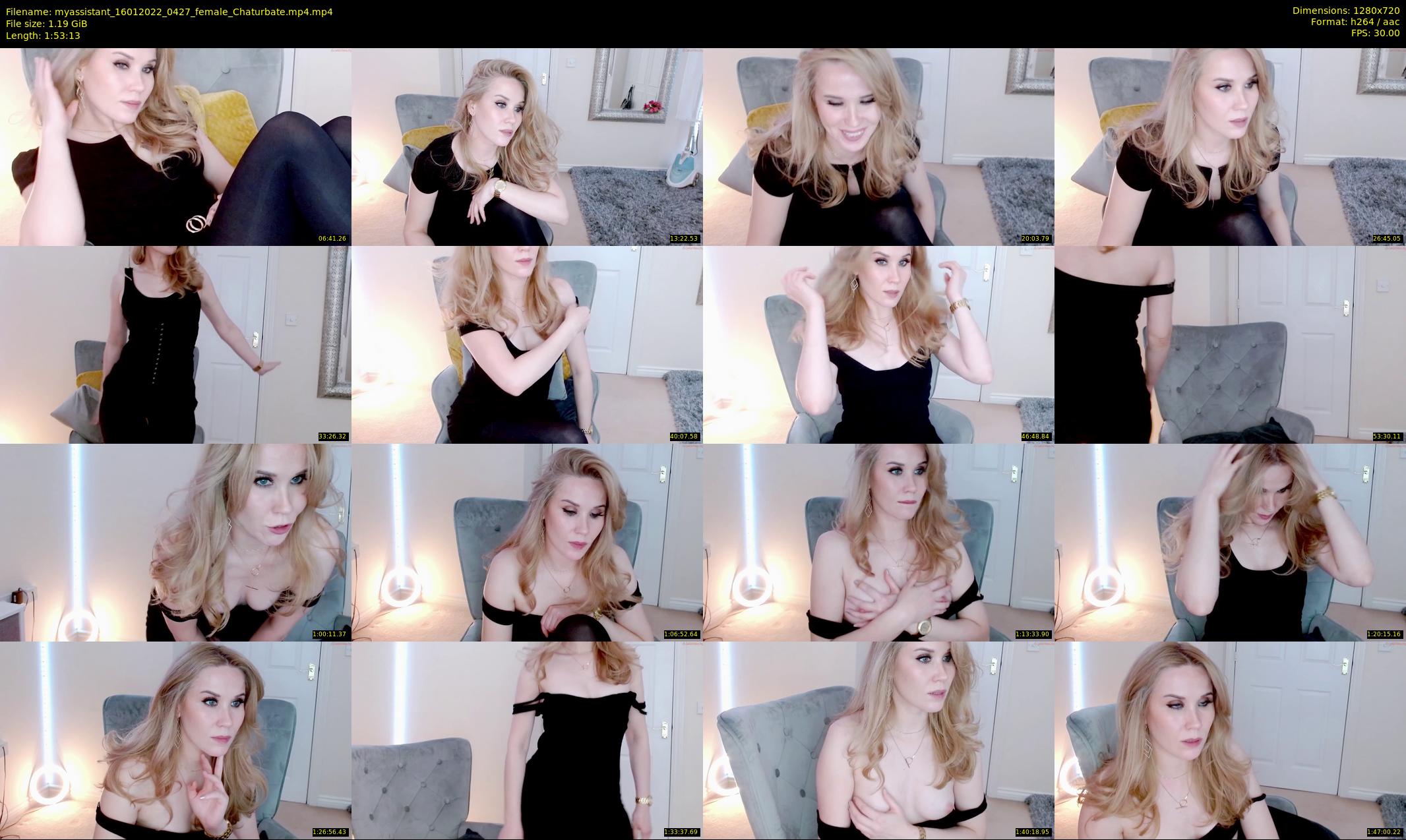 myassistant — 114 minute Chaturbate female cam show recording, 720p, Jan 16, 2022