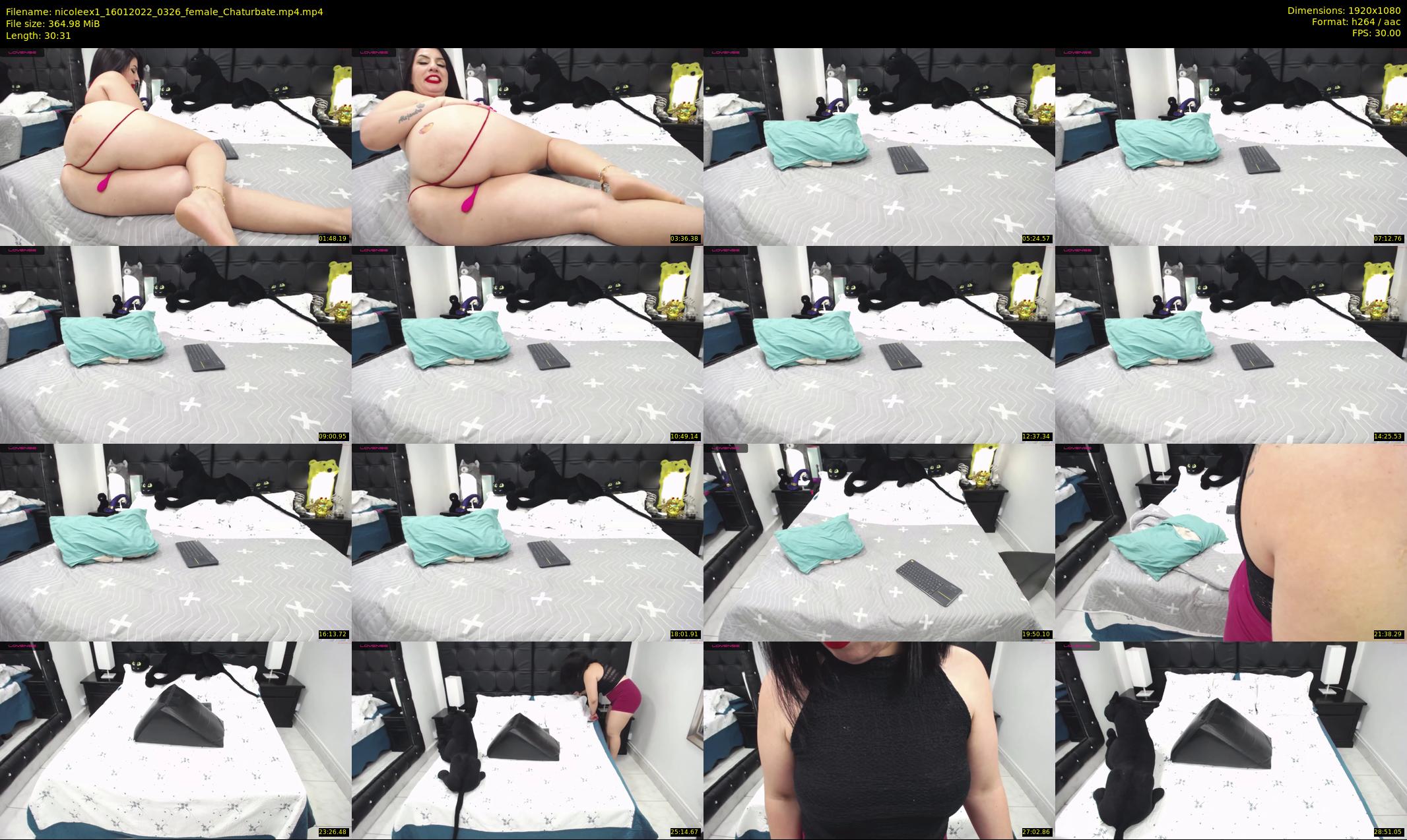 nicoleex1 — 31 minute Chaturbate female cam show recording, 1080p, Jan 16, 2022