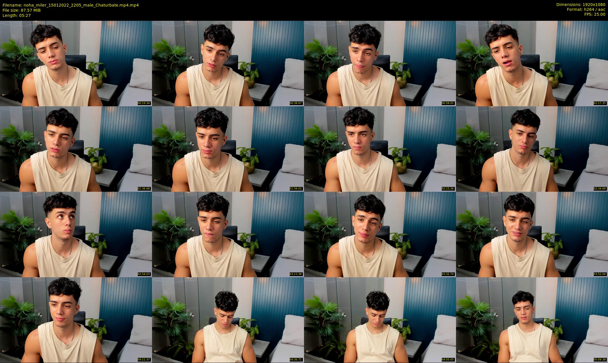 noha_miler — 6 minute Chaturbate male cam show recording, 1080p, Jan 15, 2022