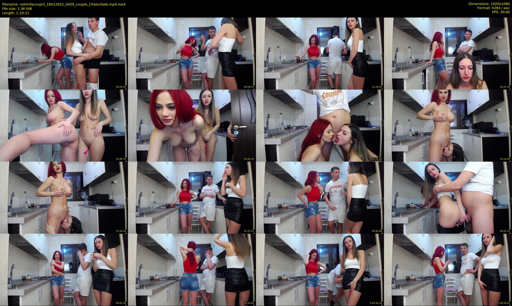 nolimitscoupl3 — 71 minute Chaturbate couple cam show recording, 1080p, Jan 16, 2022
