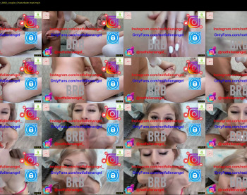 notfallenangel — 8 minute Chaturbate couple cam show recording, 1080p, Jan 15, 2022