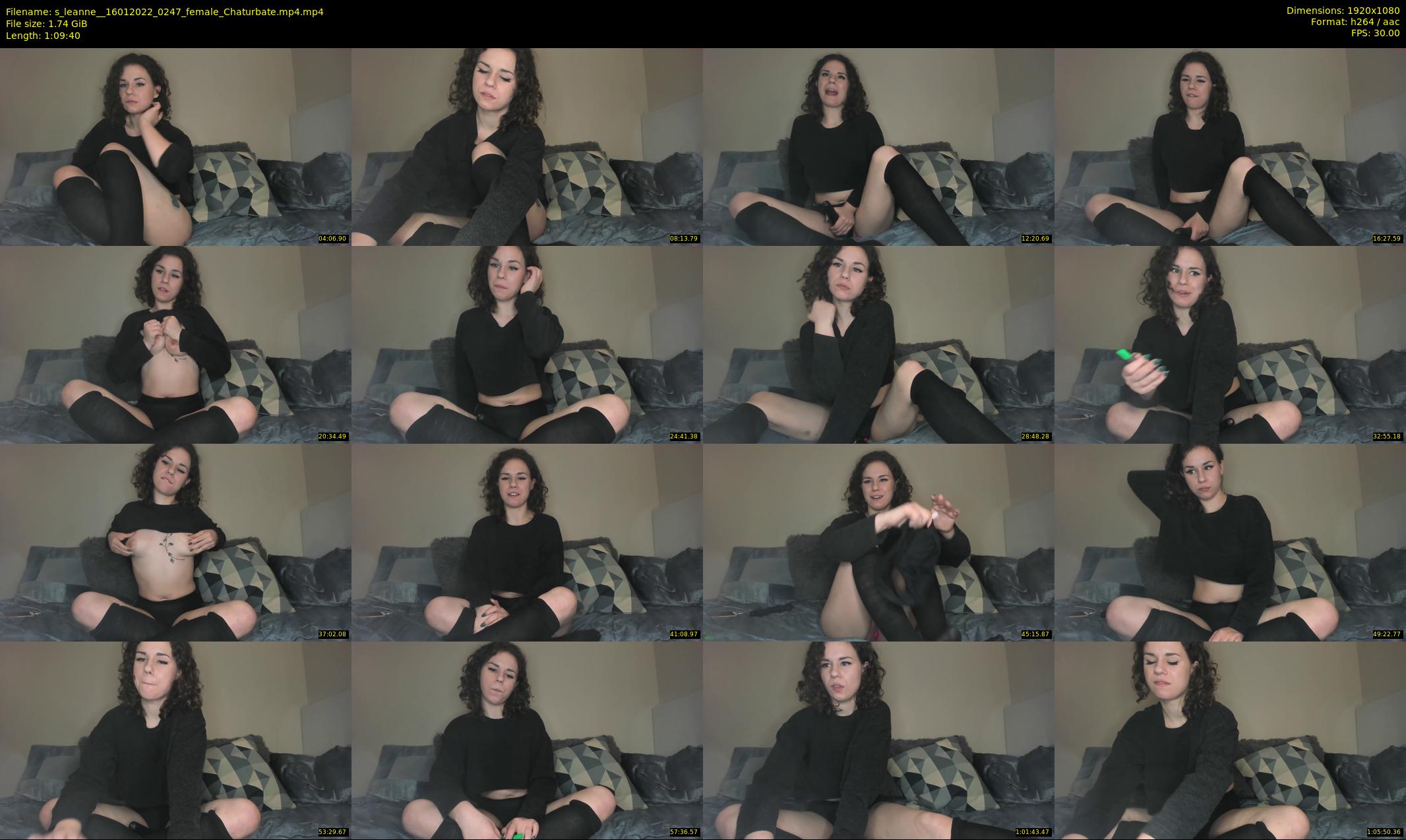 s_leanne_ — 70 minute Chaturbate female cam show recording, 1080p, Jan 16, 2022