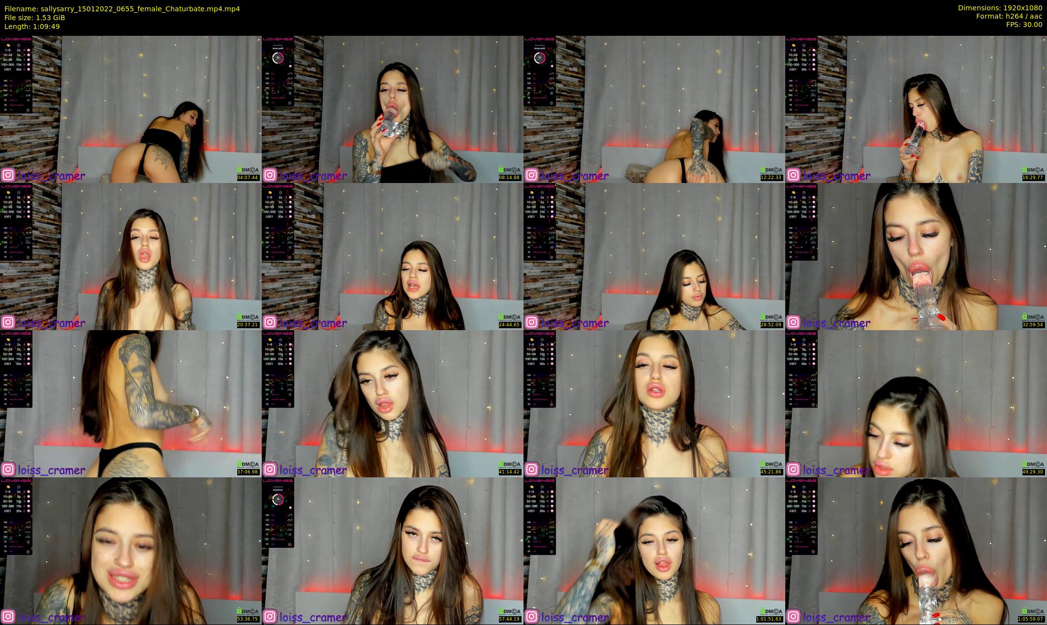 sallysarry — 70 minute Chaturbate couple cam show recording, 1080p, Jan 15, 2022