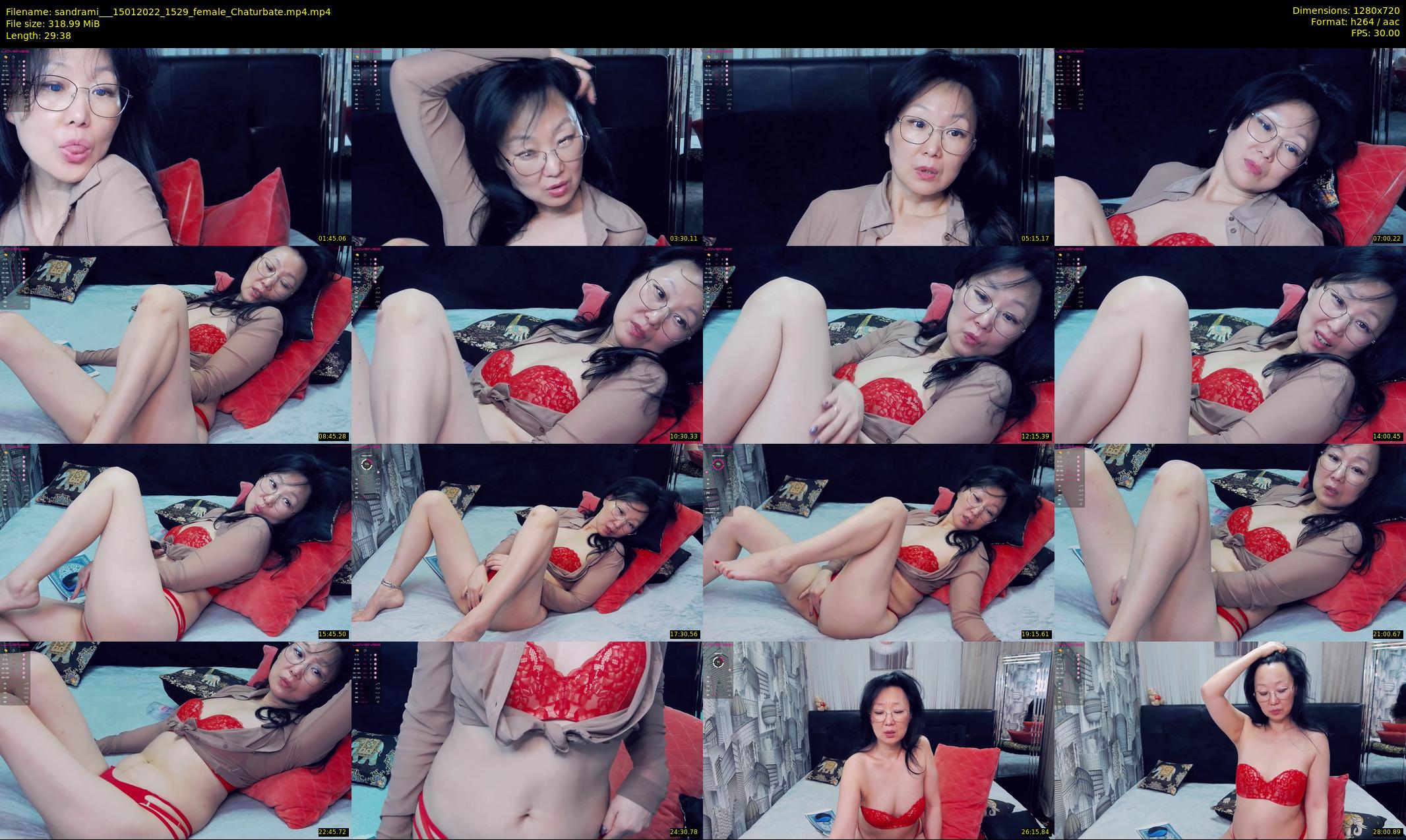 sandrami__ — 30 minute Chaturbate female cam show recording, 720p, Jan 15, 2022
