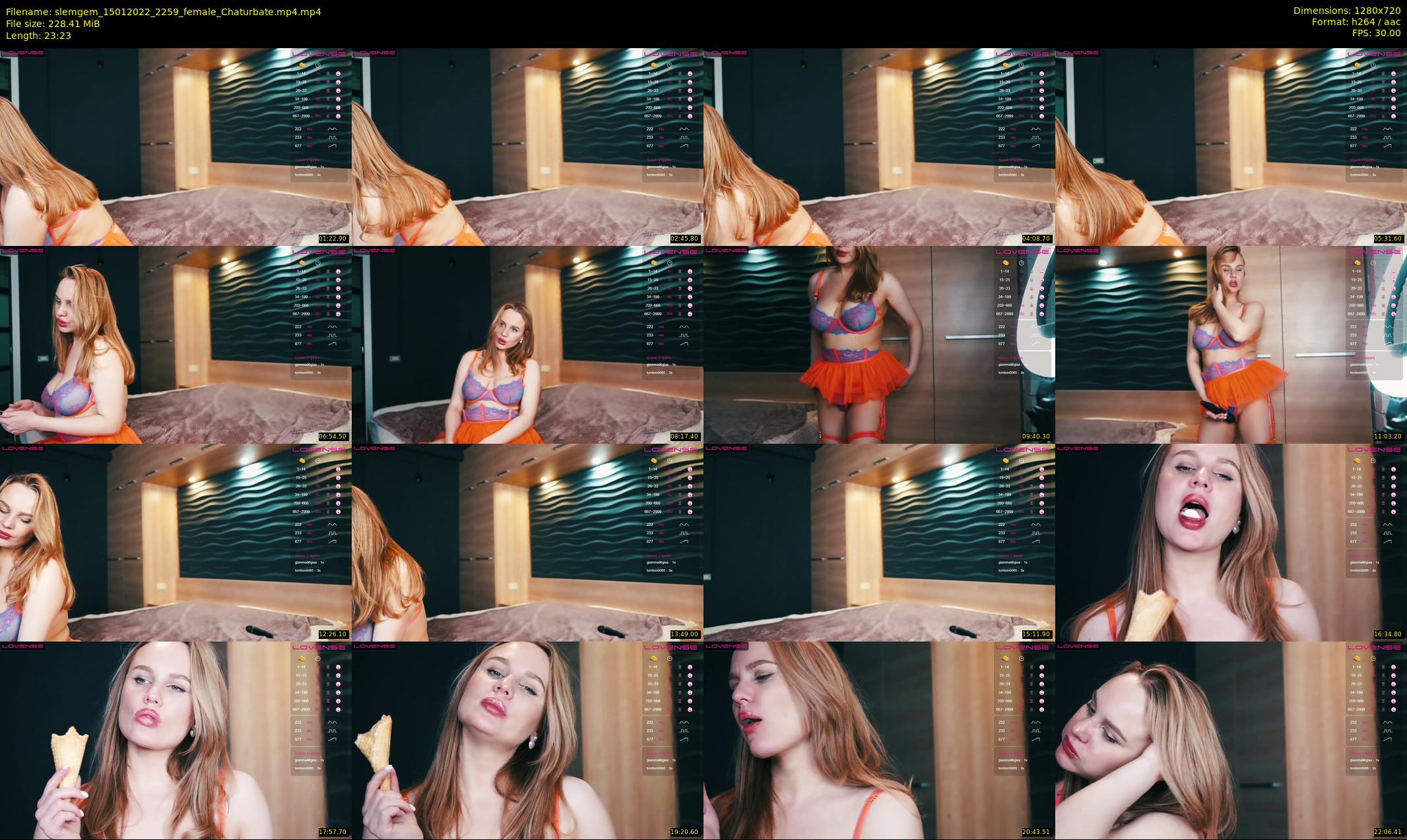 slemgem — 24 minute Chaturbate couple cam show recording, 720p, Jan 15, 2022
