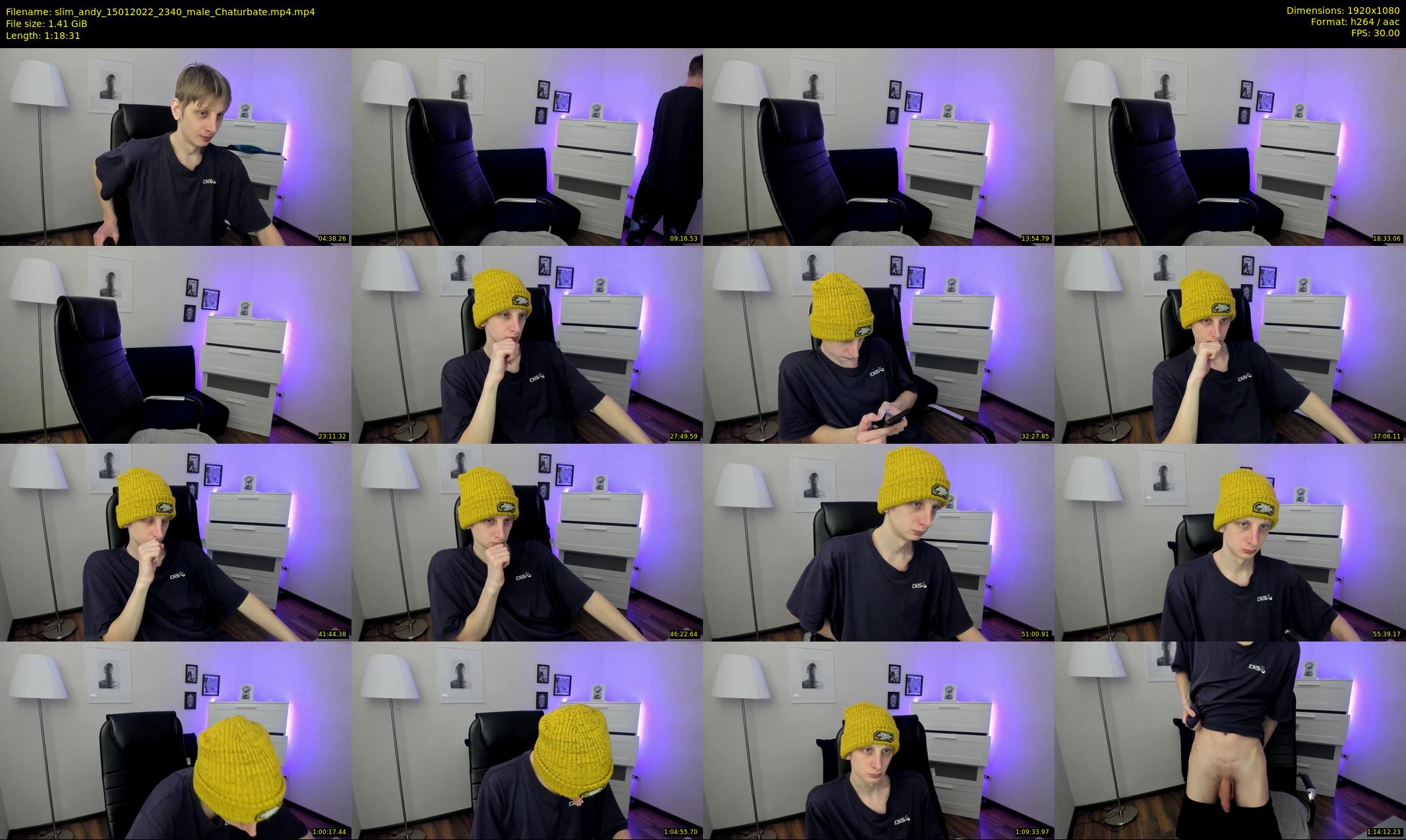 slim_andy — 79 minute Chaturbate male cam show recording, 1080p, Jan 15, 2022