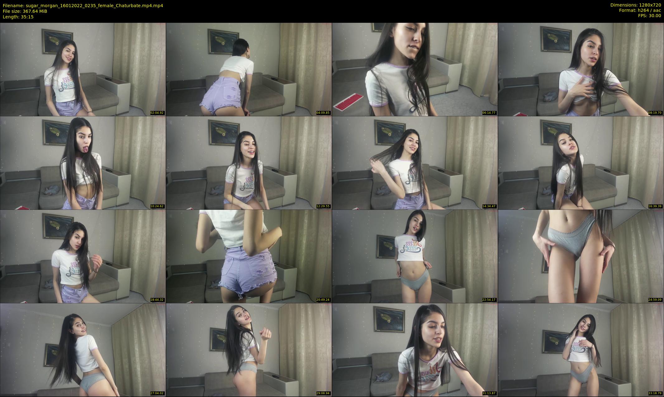 sugar_morgan — 36 minute Chaturbate female cam show recording, 720p, Jan 16, 2022