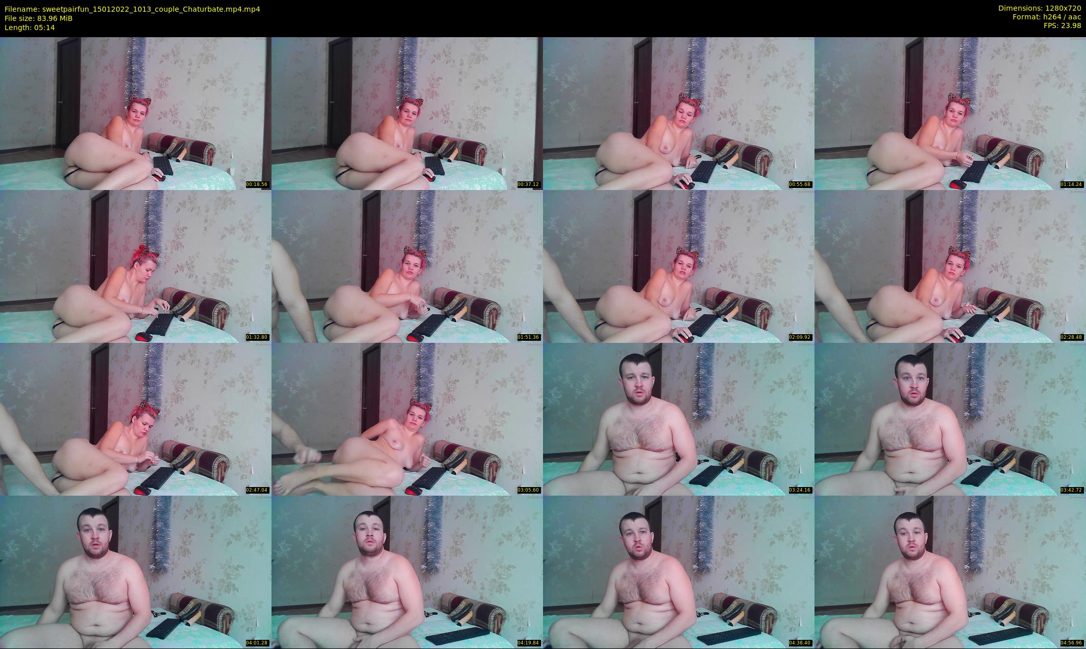 sweetpairfun — 6 minute Chaturbate couple cam show recording, 720p, Jan 15, 2022