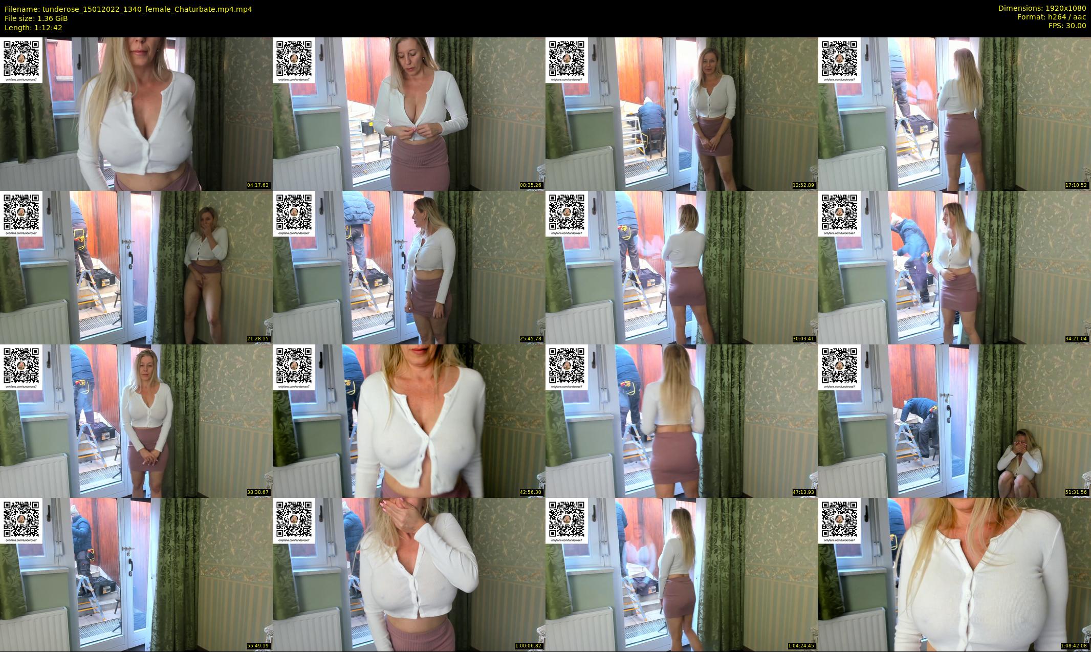 tunderose — 73 minute Chaturbate female cam show recording, 1080p, Jan 15, 2022