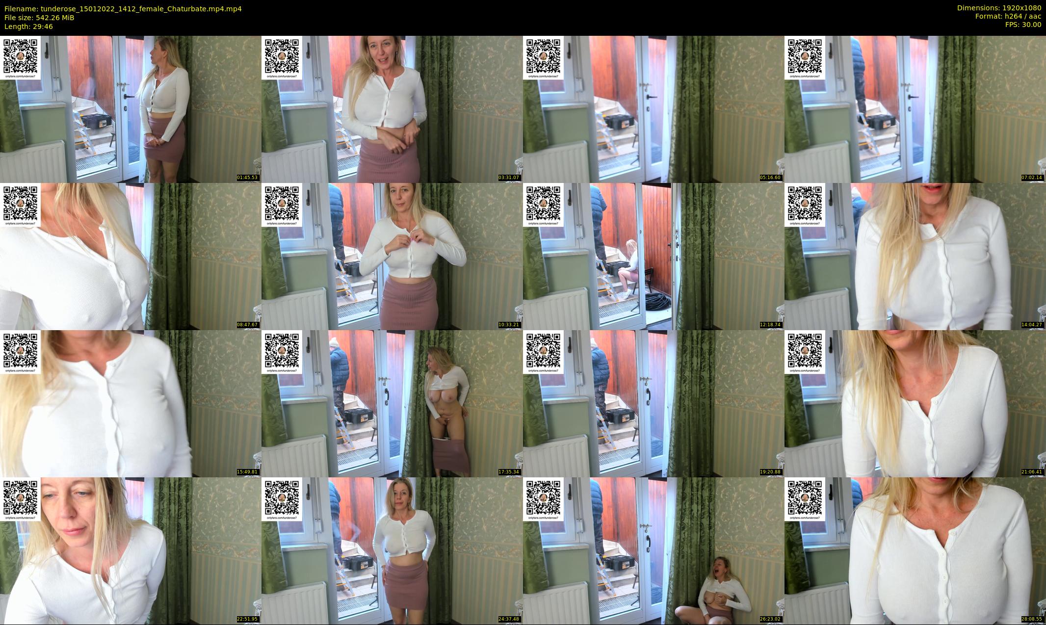tunderose — 30 minute Chaturbate female cam show recording, 1080p, Jan 15, 2022