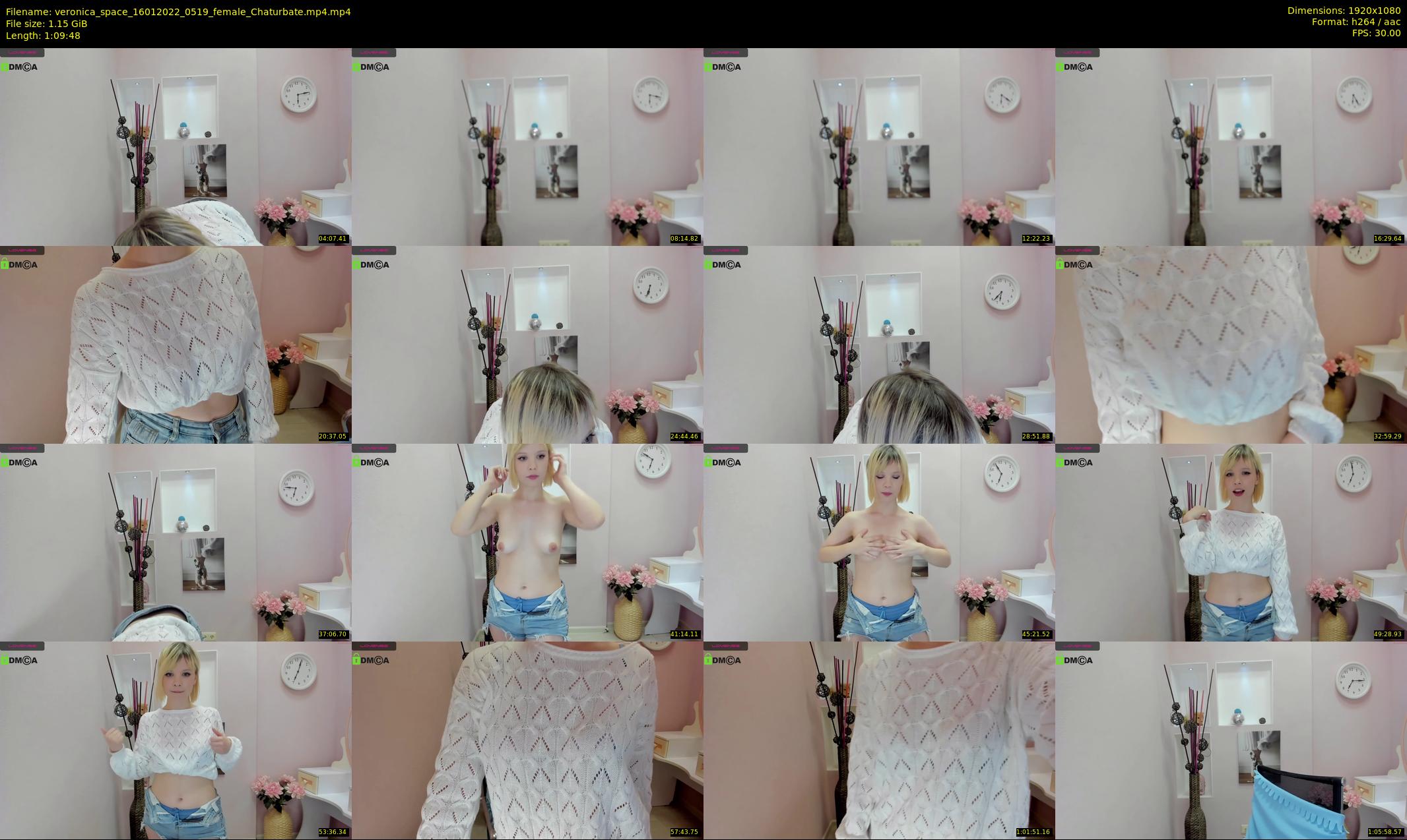veronica_space — 70 minute Chaturbate female cam show recording, 1080p, Jan 16, 2022