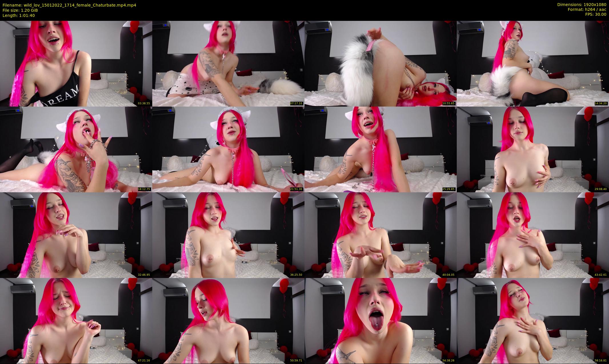 wild_lov — 62 minute Chaturbate female cam show recording, 1080p, Jan 15, 2022