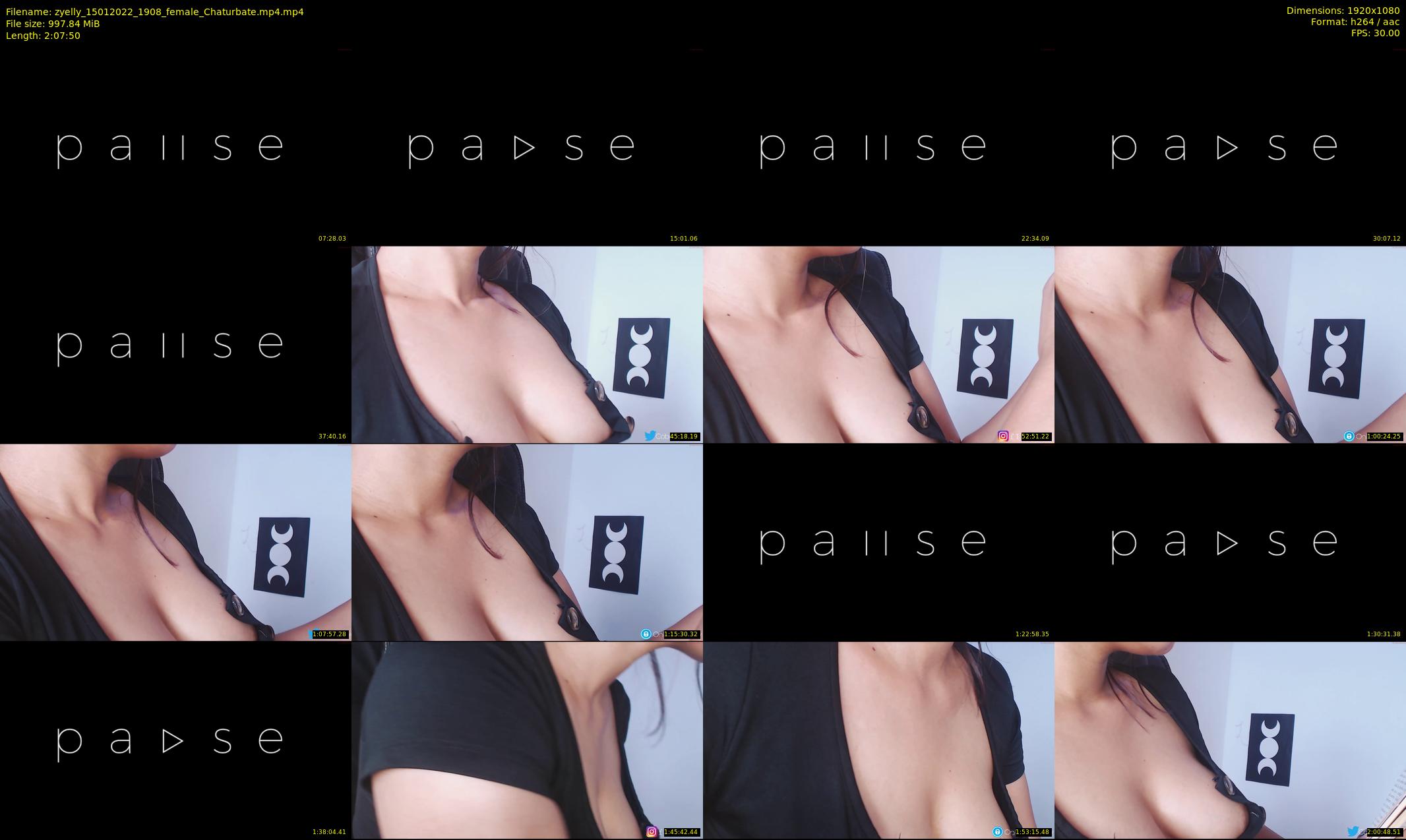 zyelly — 128 minute Chaturbate female cam show recording, 1080p, Jan 15, 2022
