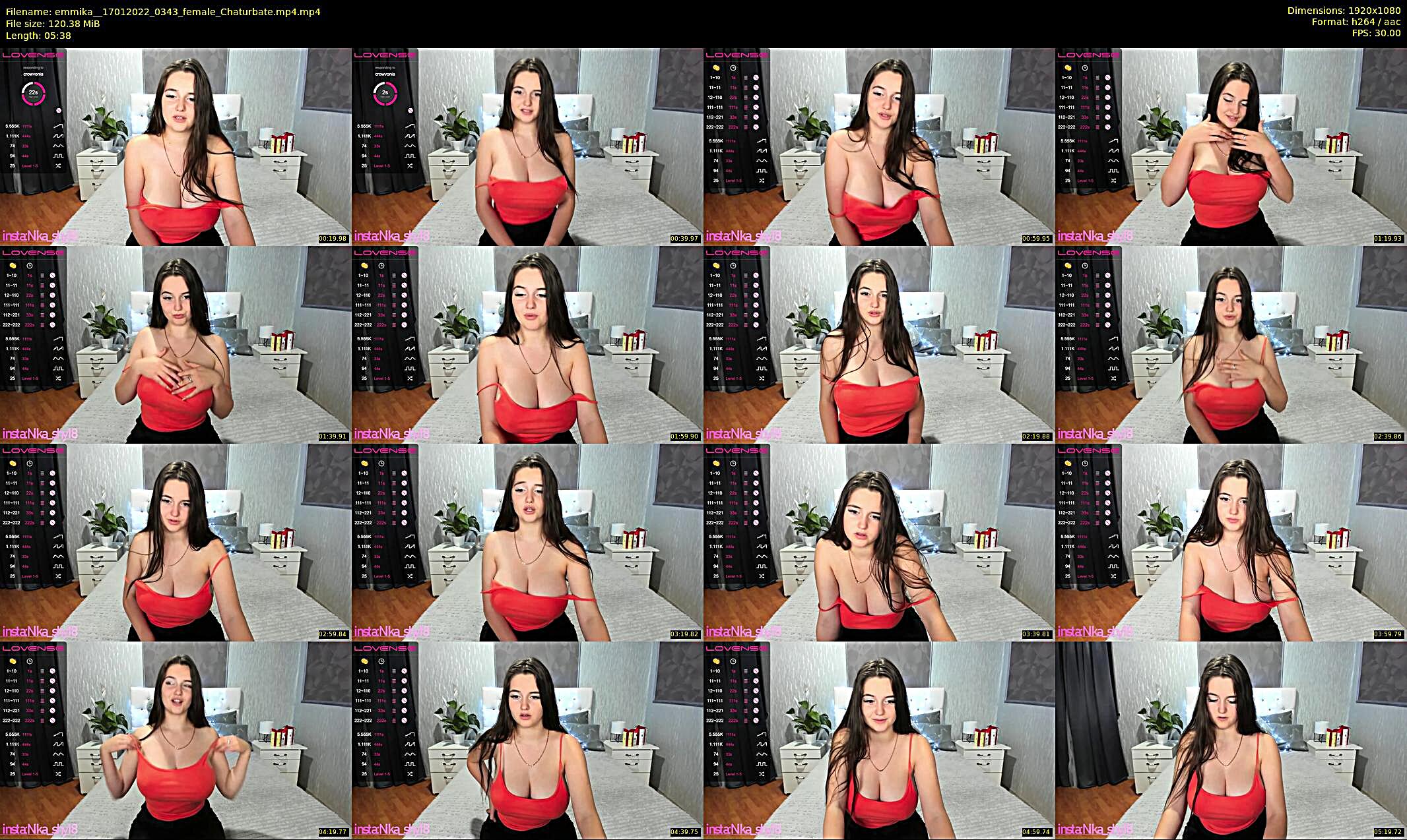 emmika_ — 6 minute Chaturbate female cam show recording, 1080p, Jan 17, 2022