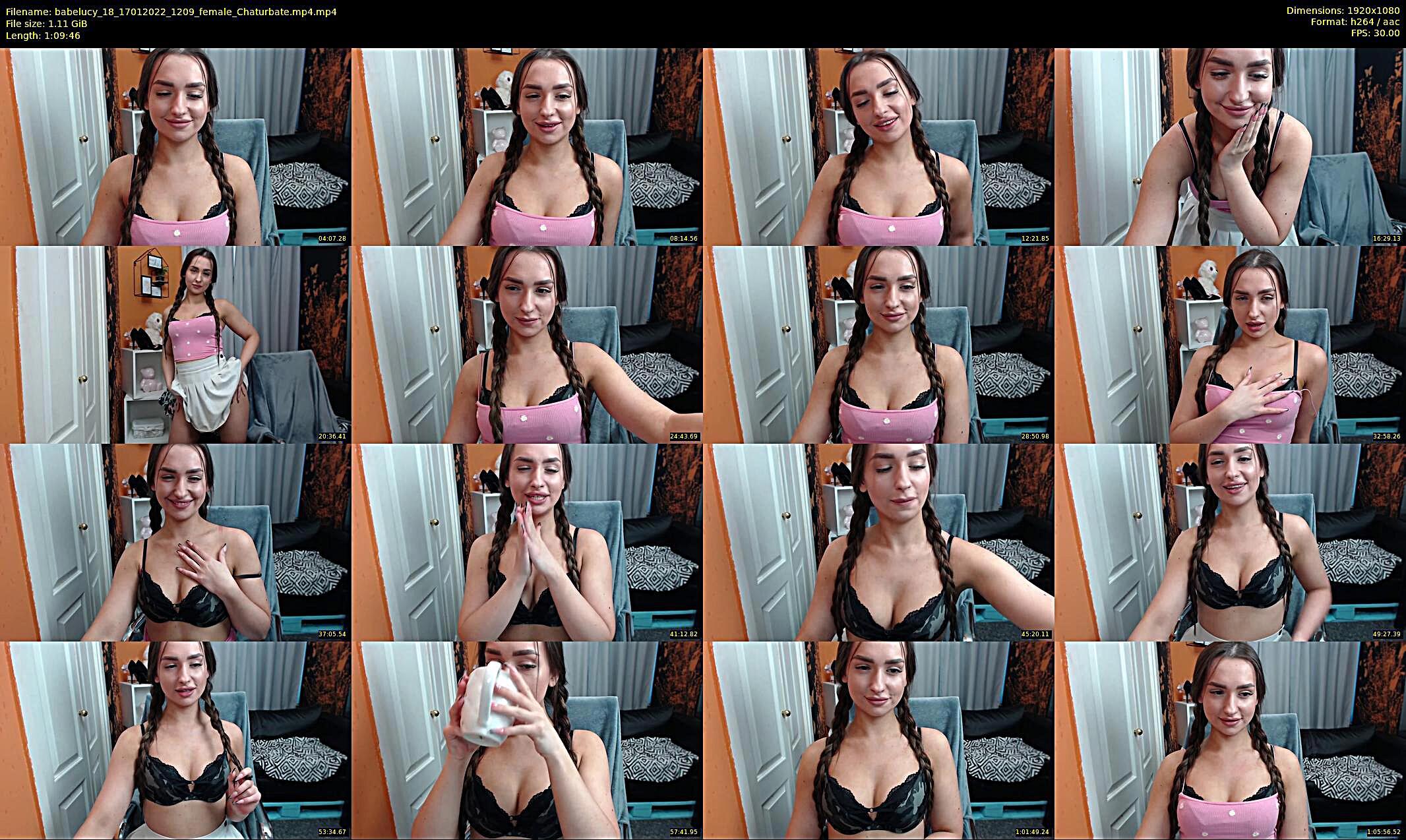 babelucy_18 — 70 minute Chaturbate female cam show recording, 1080p, Jan 17, 2022