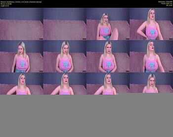 blondiebetsy — 3 minute Chaturbate female cam show recording, 1080p, Jan 17, 2022