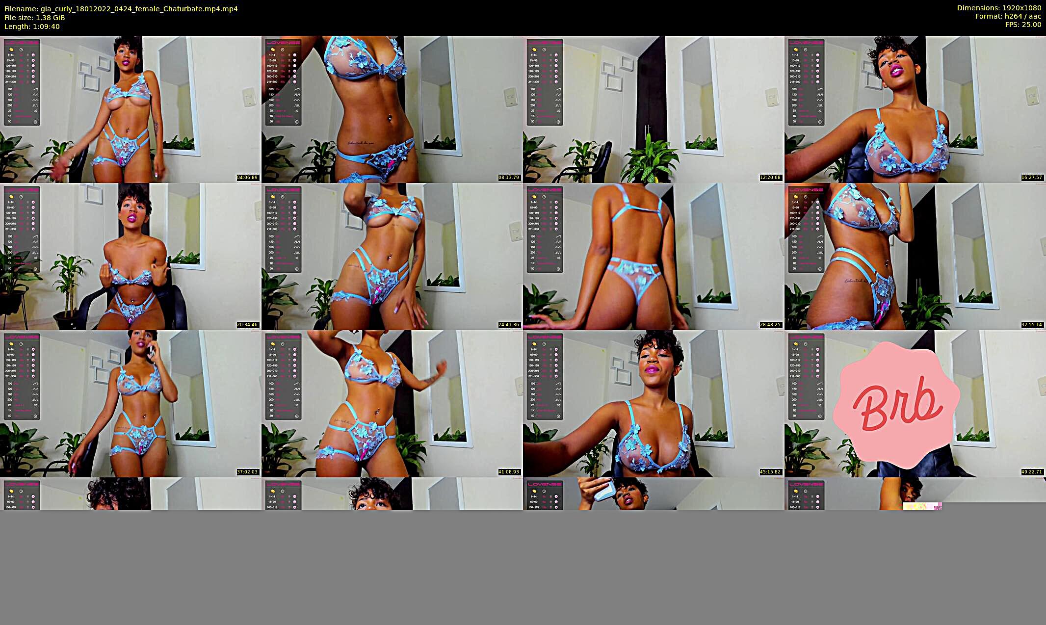 gia_curly — 70 minute Chaturbate female cam show recording, 1080p, Jan 18, 2022
