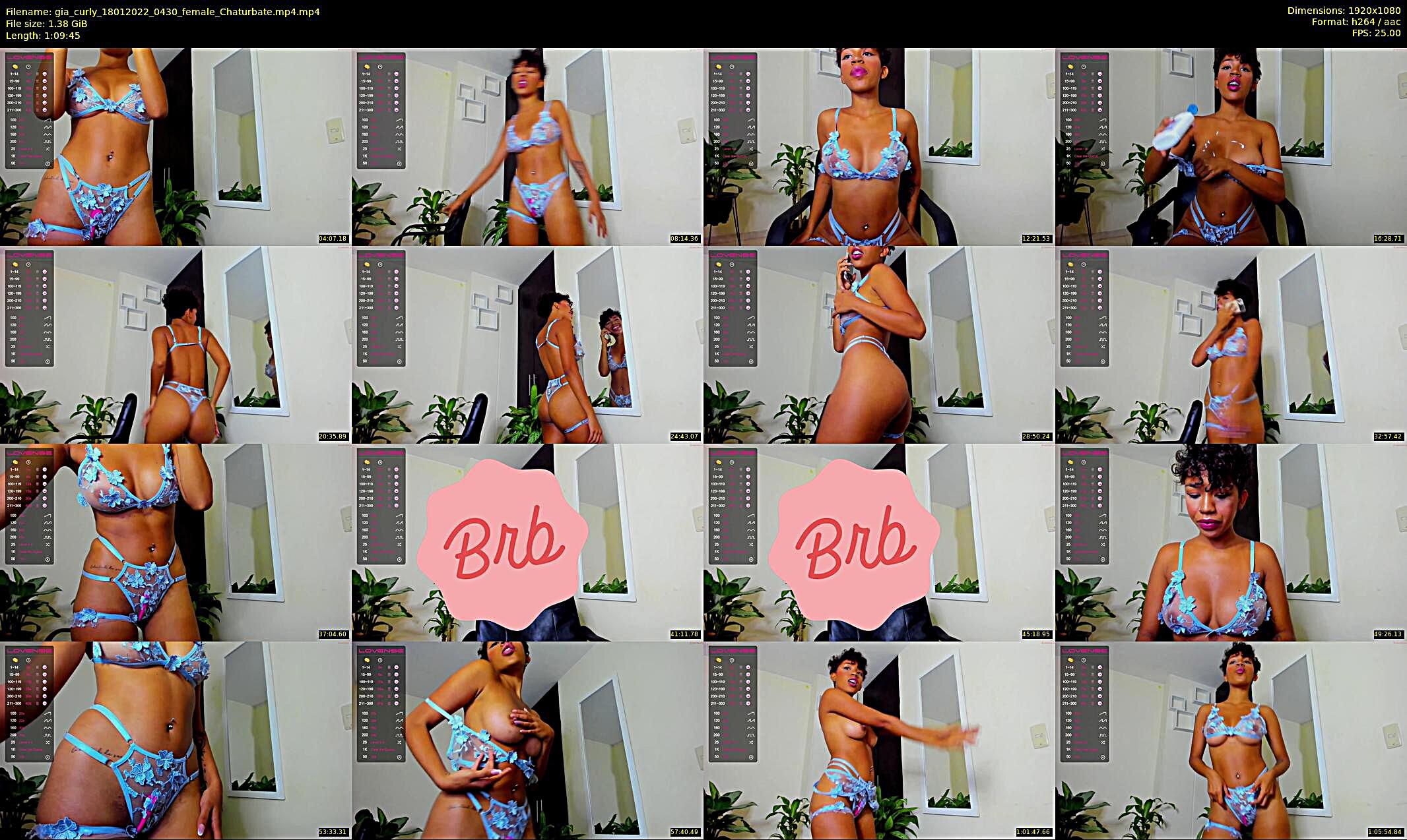 gia_curly — 70 minute Chaturbate female cam show recording, 1080p, Jan 18, 2022