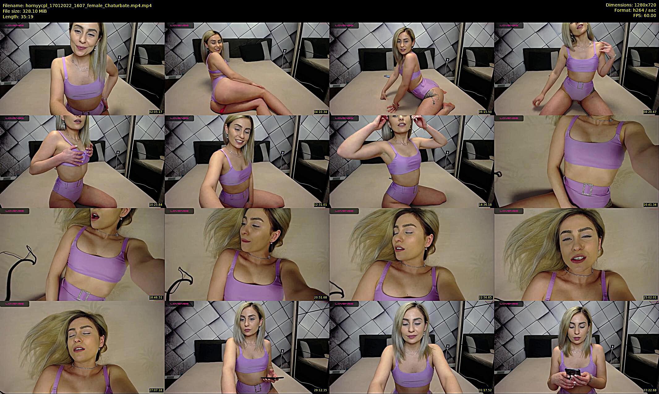 hornyycpl — 36 minute Chaturbate couple cam show recording, 720p, Jan 17, 2022