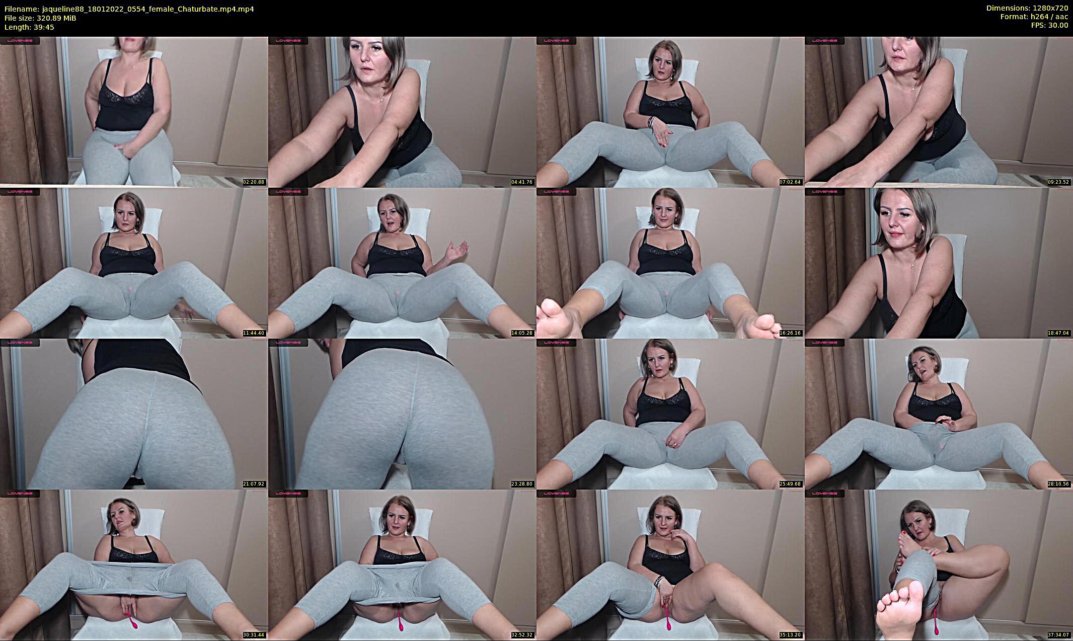 jaqueline88 — 17 minute Chaturbate female cam show recording, 720p, Jan 18, 2022
