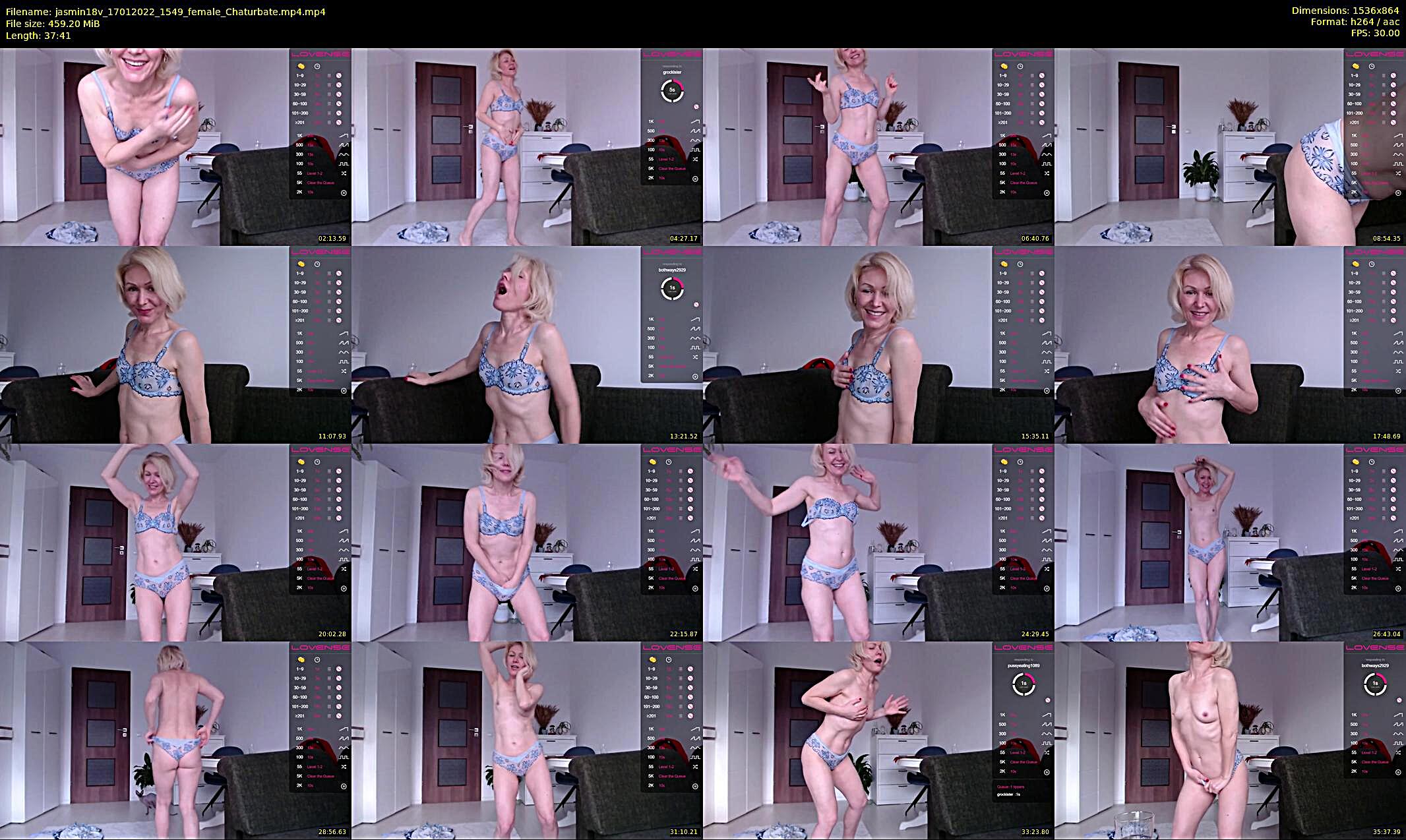 jasmin18v — 38 minute Chaturbate female cam show recording, 720p, Jan 17, 2022