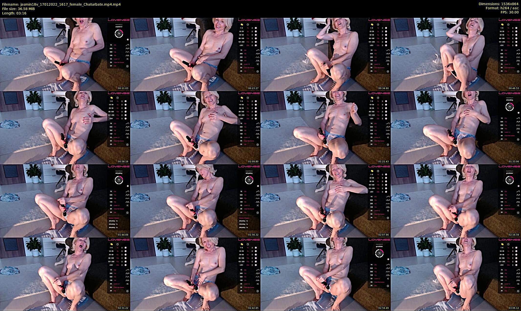 jasmin18v — 4 minute Chaturbate female cam show recording, 720p, Jan 17, 2022