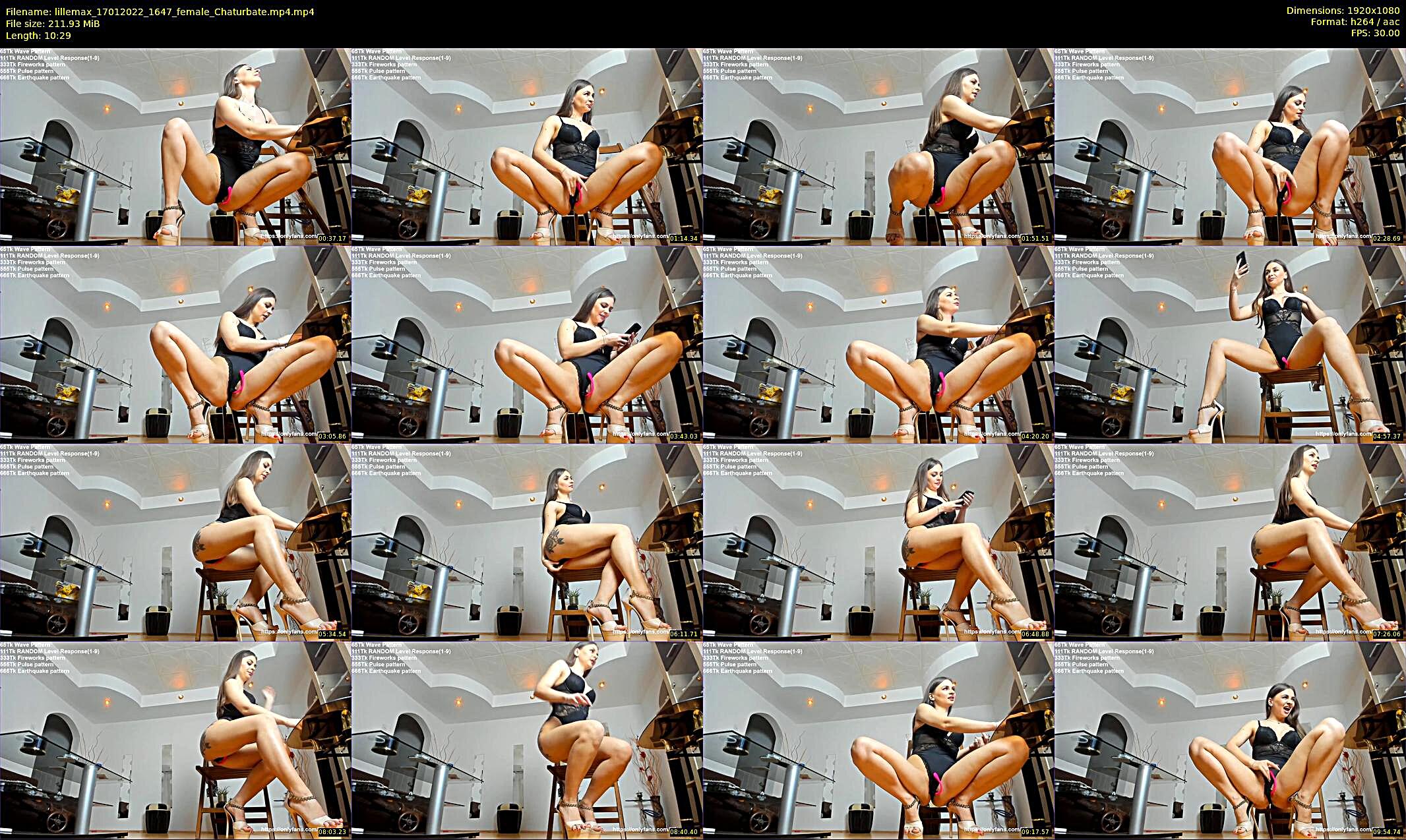 lillemax — 11 minute Chaturbate female cam show recording, 1080p, Jan 17, 2022