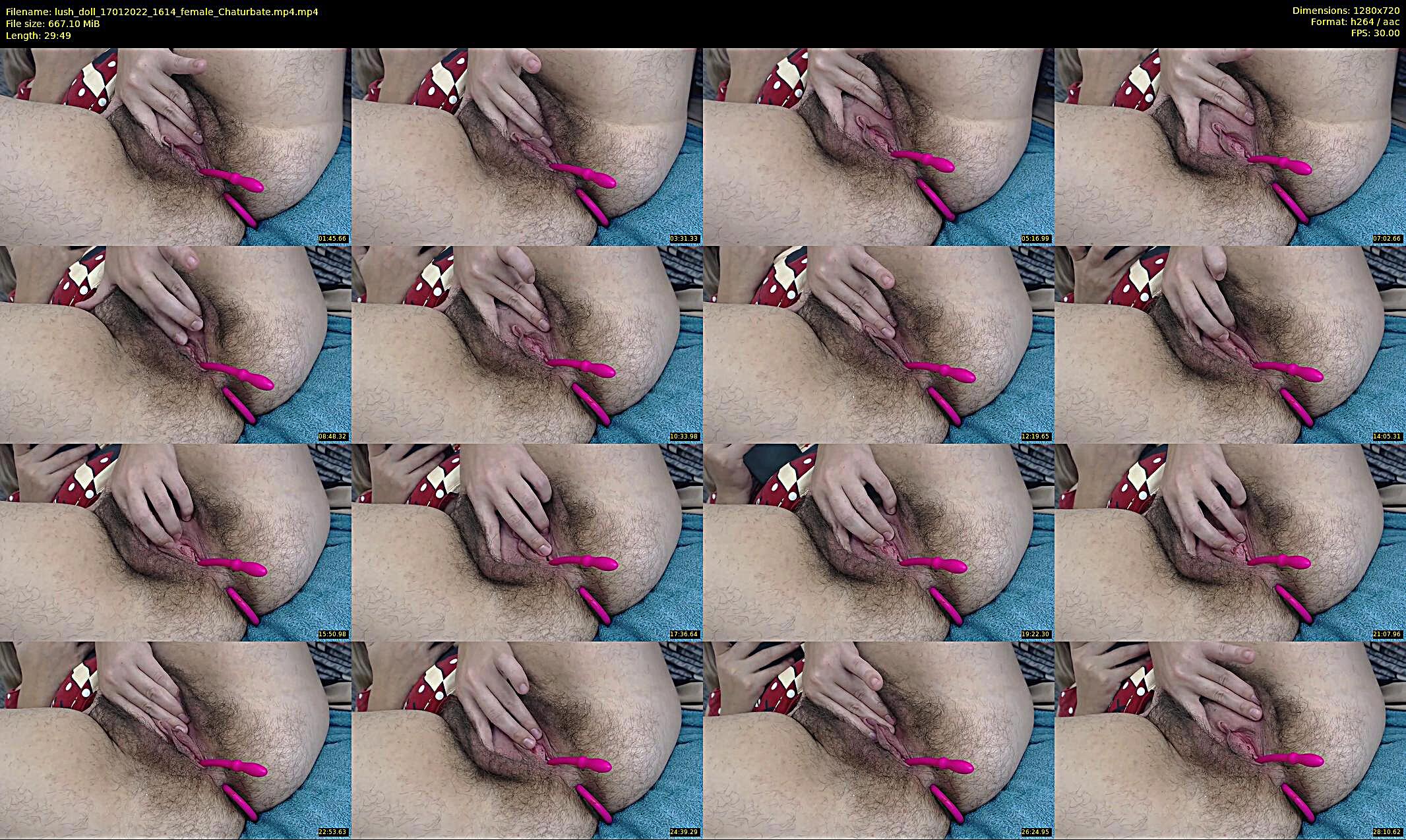 lush_doll — 30 minute Chaturbate female cam show recording, 720p, Jan 17, 2022