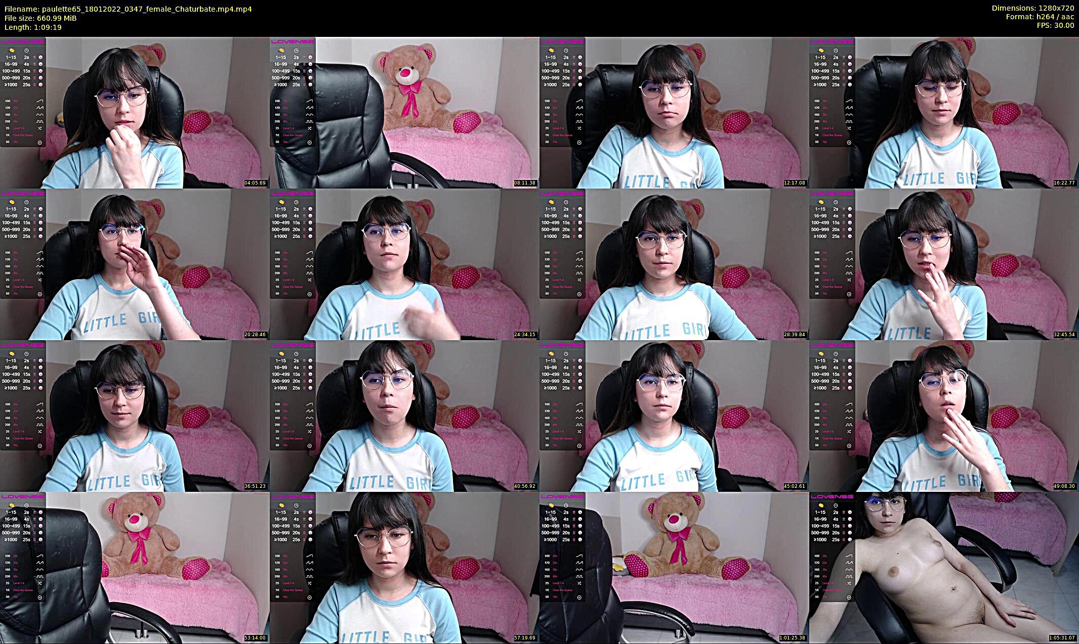 paulette65 — 70 minute Chaturbate female cam show recording, 720p, Jan 18, 2022