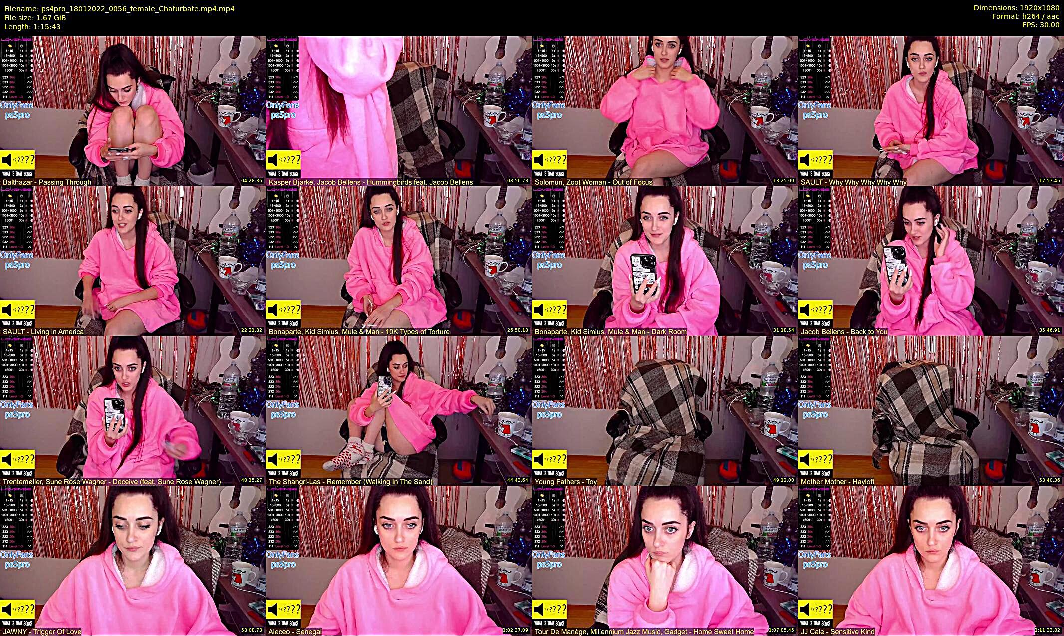 ps4pro — 76 minute Chaturbate female cam show recording, 1080p, Jan 18, 2022