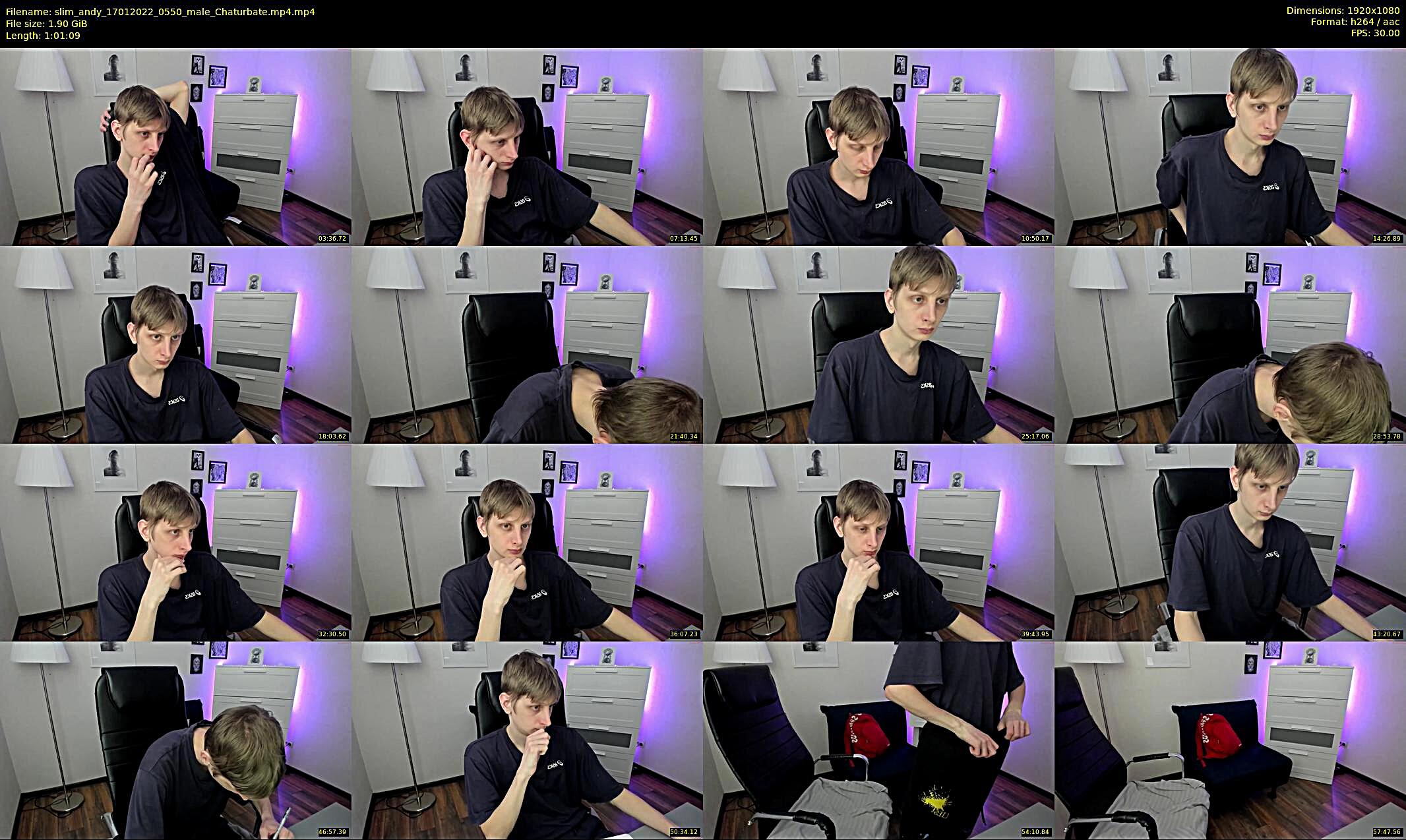 slim_andy — 37 minute Chaturbate male cam show recording, 1080p, Jan 17, 2022