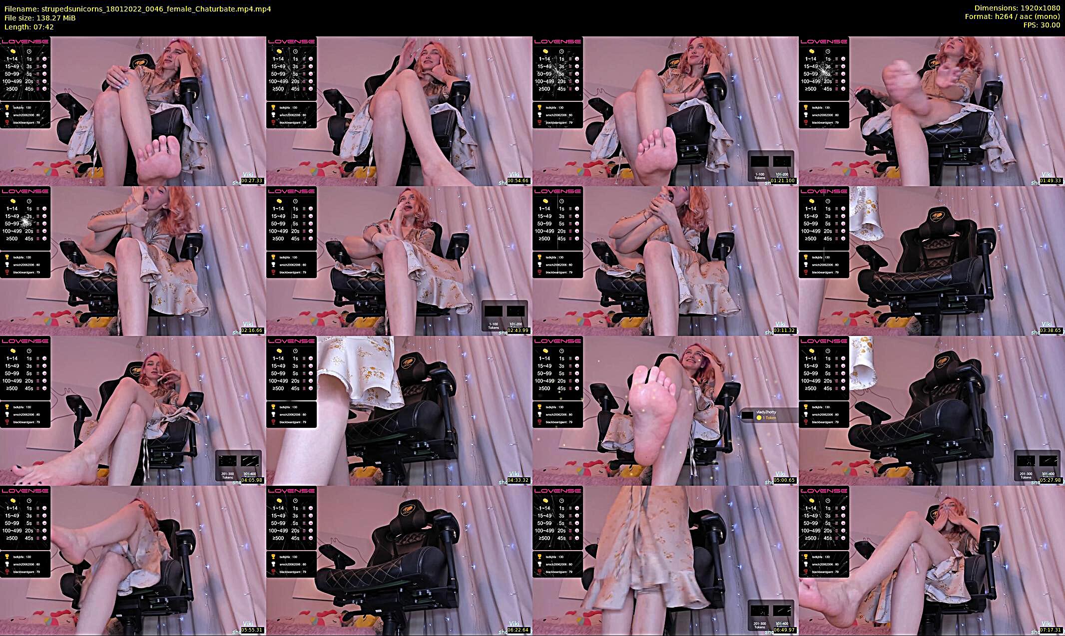 strupedsunicorns — 8 minute Chaturbate couple cam show recording, 1080p, Jan 18, 2022