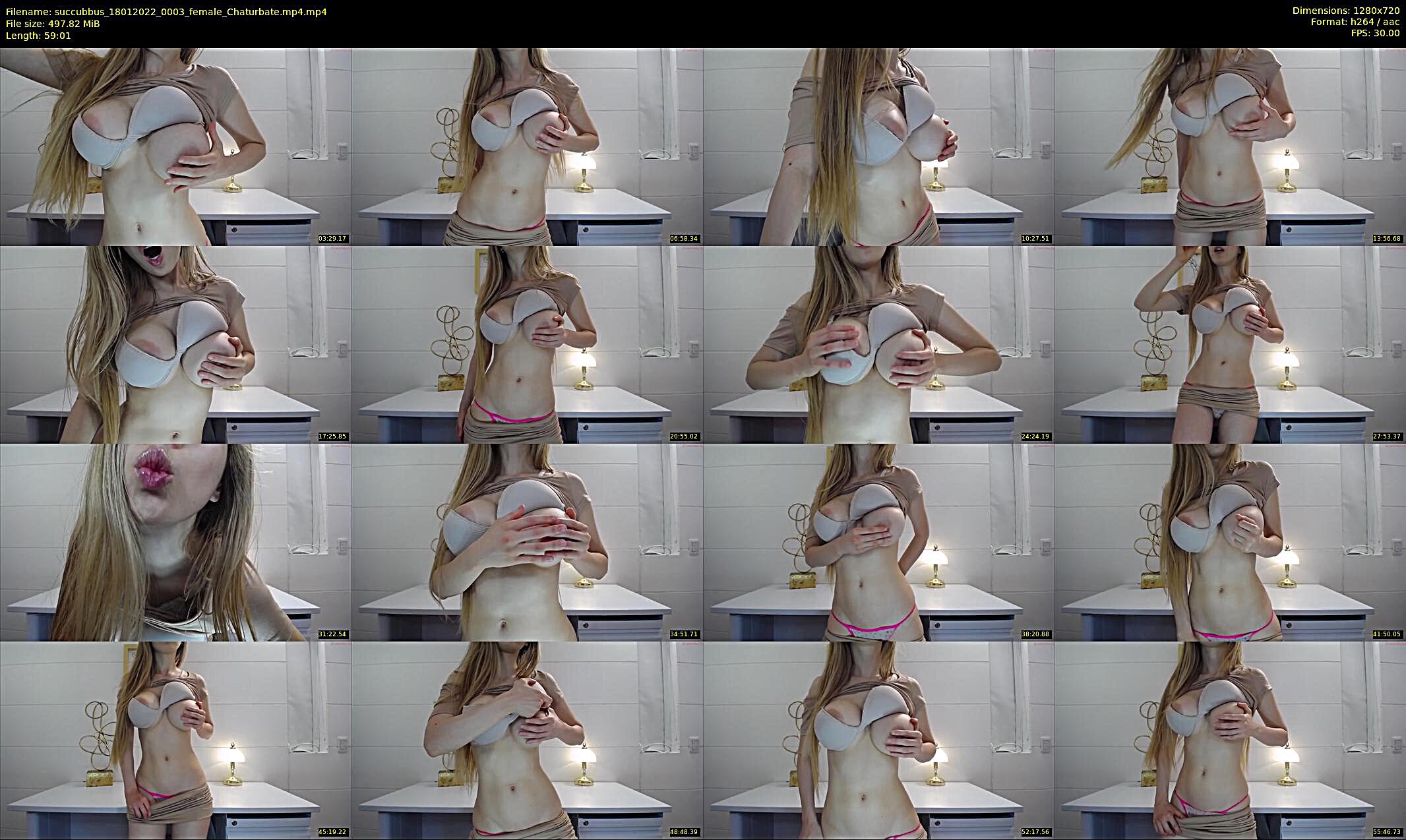 succubbus — 60 minute Chaturbate female cam show recording, 720p, Jan 18, 2022