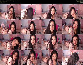 alexaworld — 5 minute Chaturbate female cam show recording, 720p, Jan 18, 2022