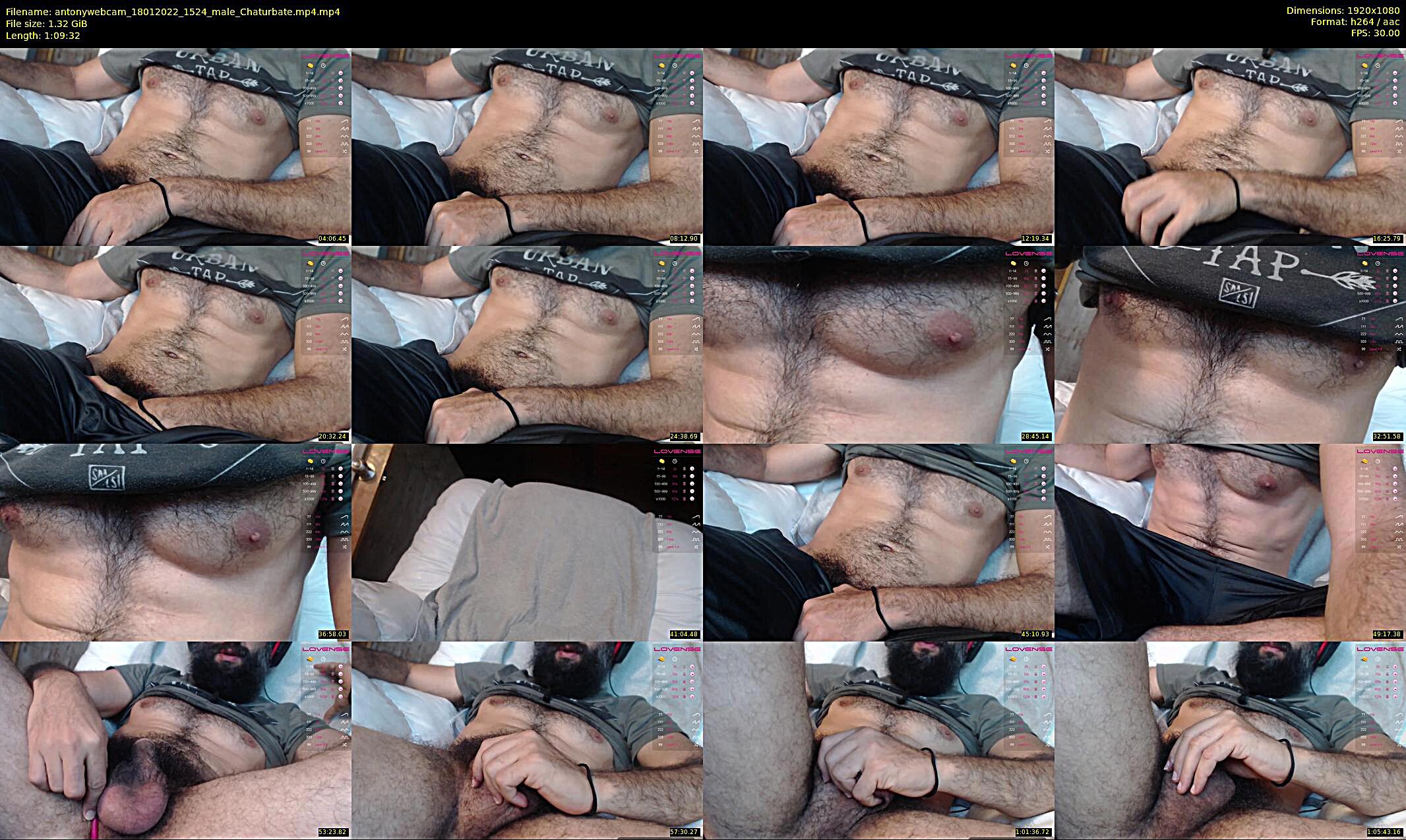 antonywebcam — 70 minute Chaturbate male cam show recording, 1080p, Jan 18, 2022