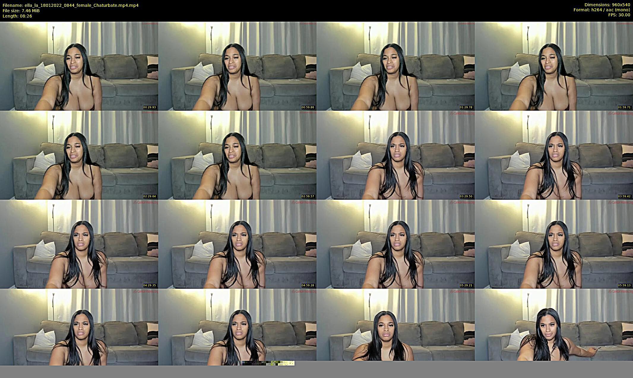 ella_la — 9 minute Chaturbate female cam show recording, 480p, Jan 18, 2022