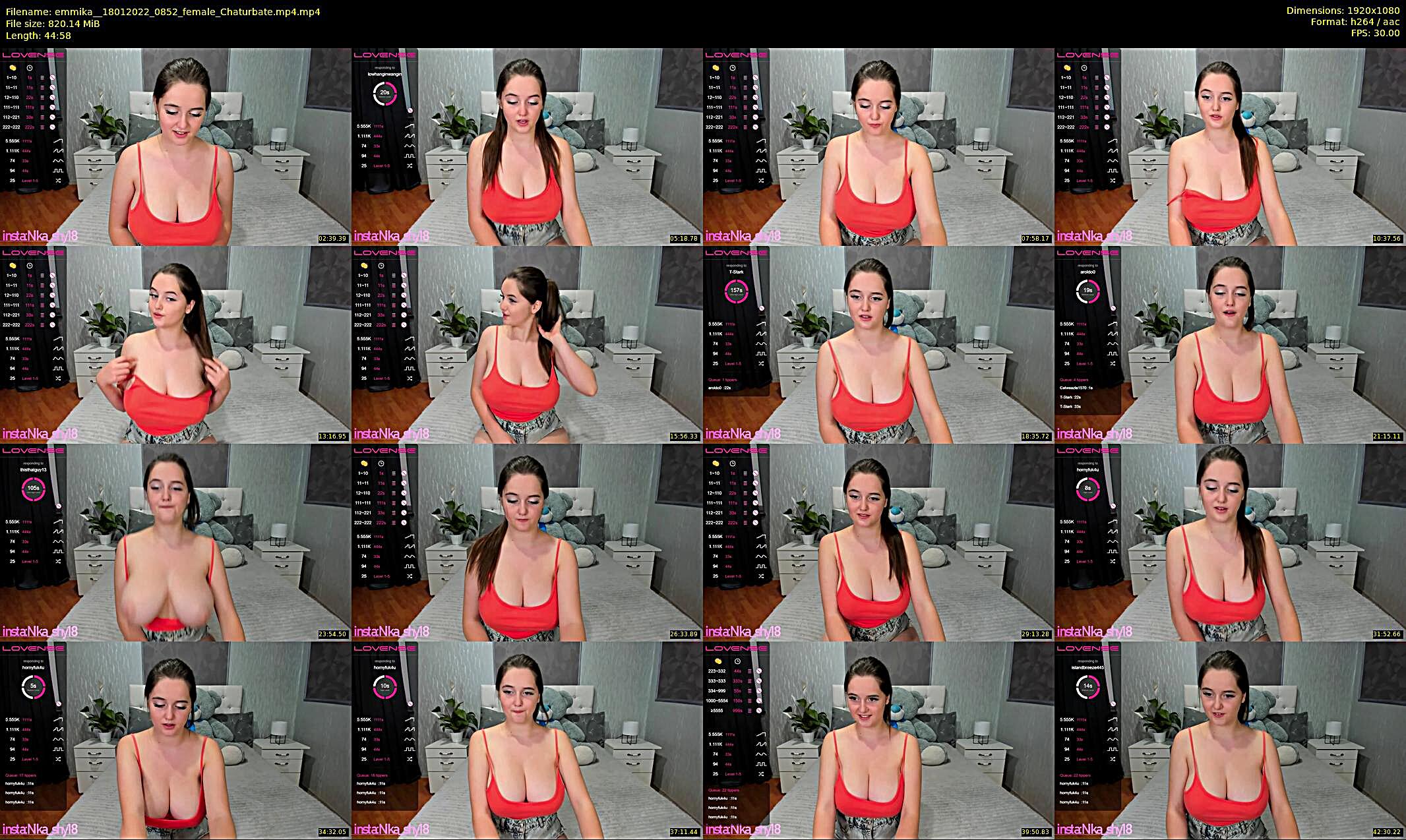 emmika_ — 45 minute Chaturbate female cam show recording, 1080p, Jan 18, 2022