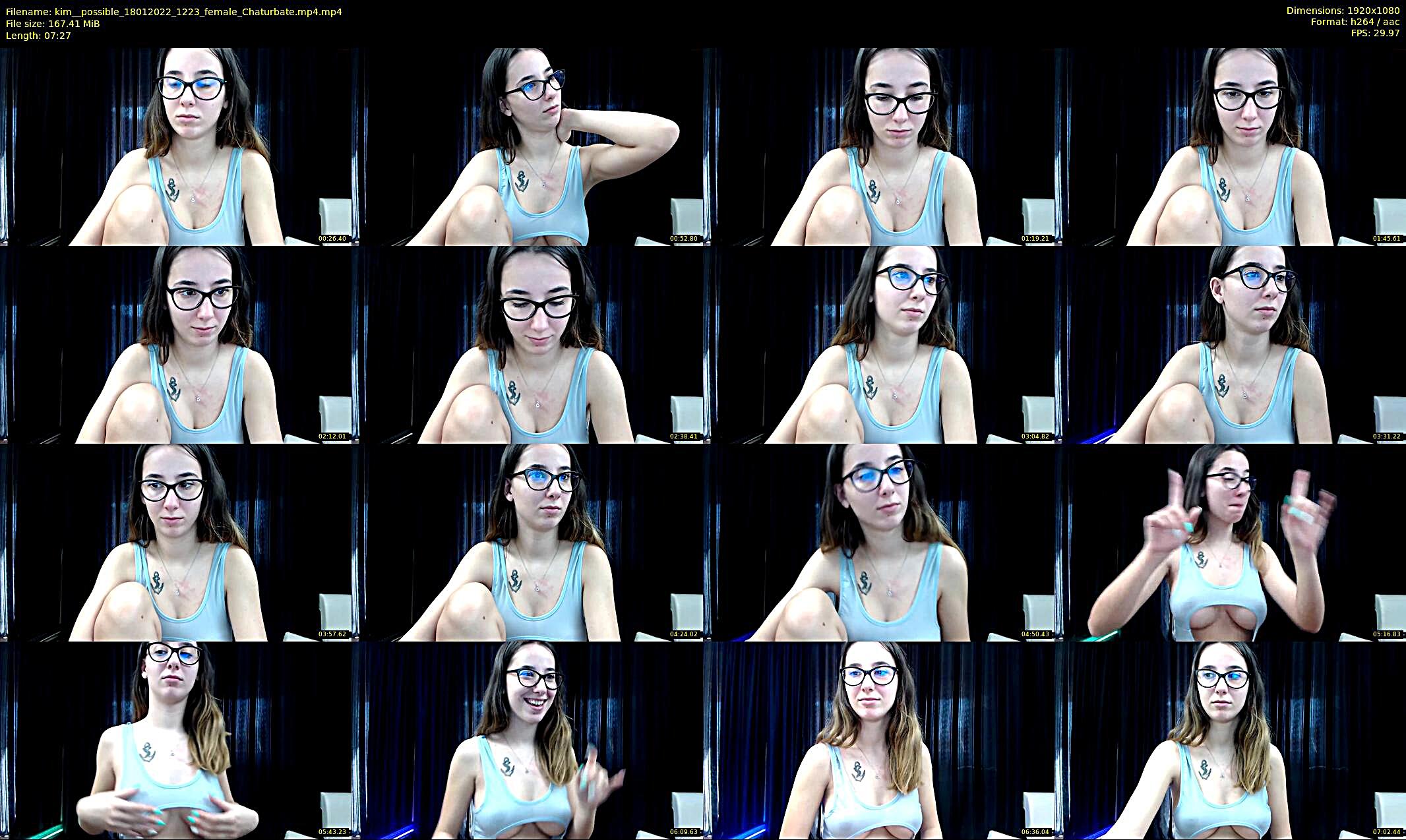 kim__possible — 8 minute Chaturbate female cam show recording, 1080p, Jan 18, 2022